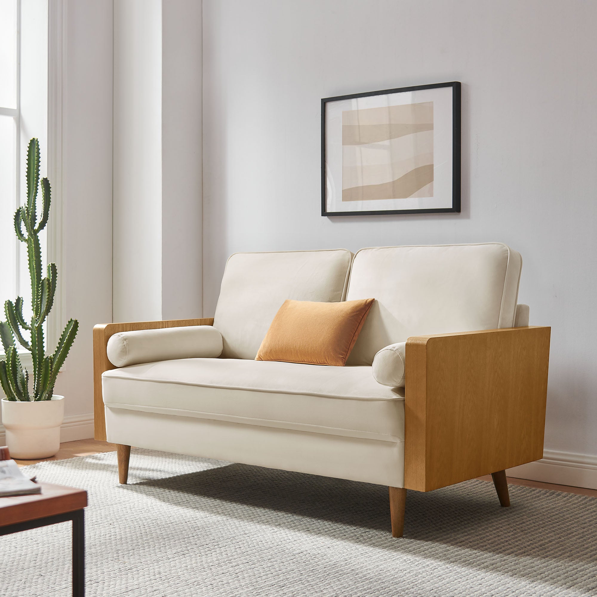 Kellan Performance Velvet Loveseat view 2