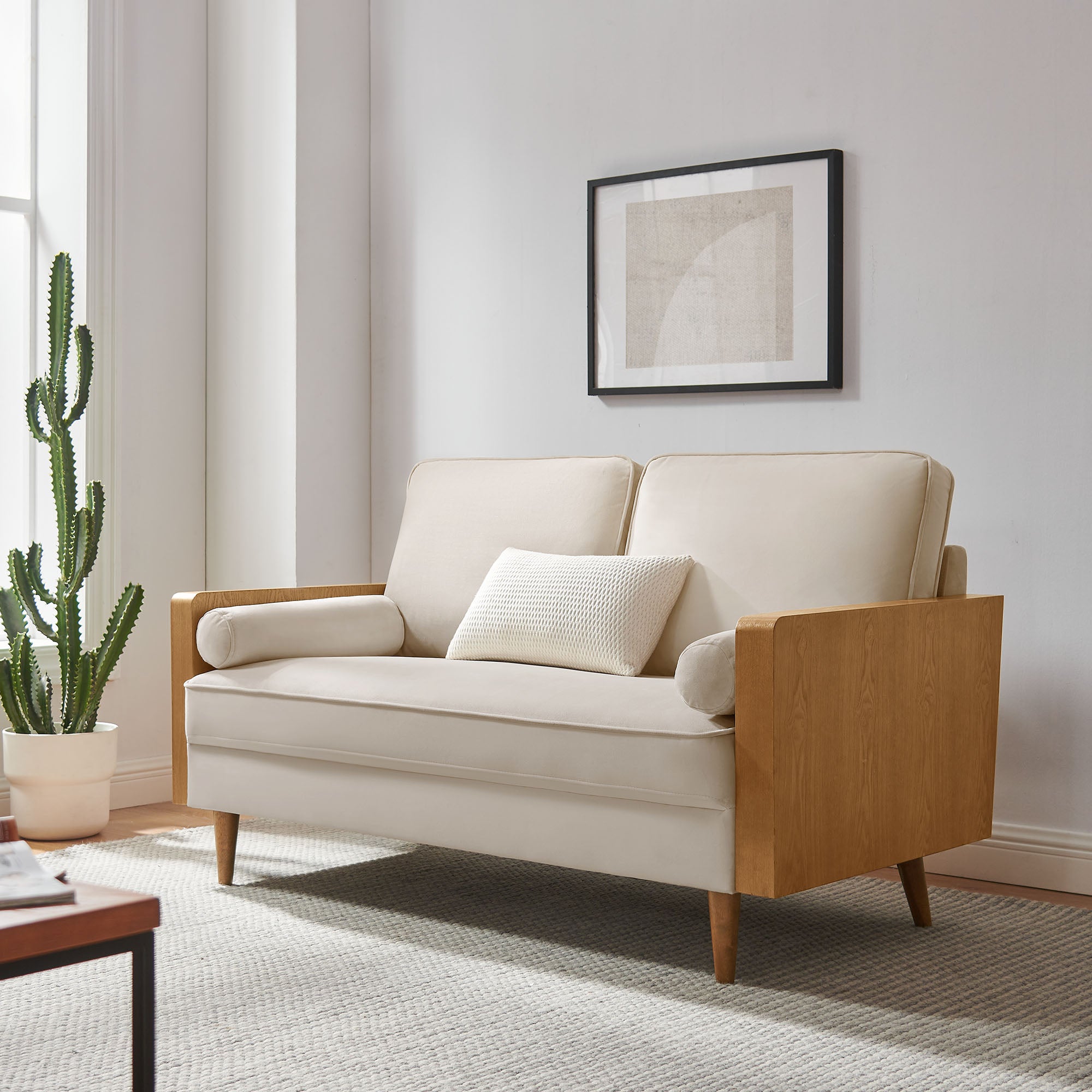 Kellan Performance Velvet Loveseat - Image 10
