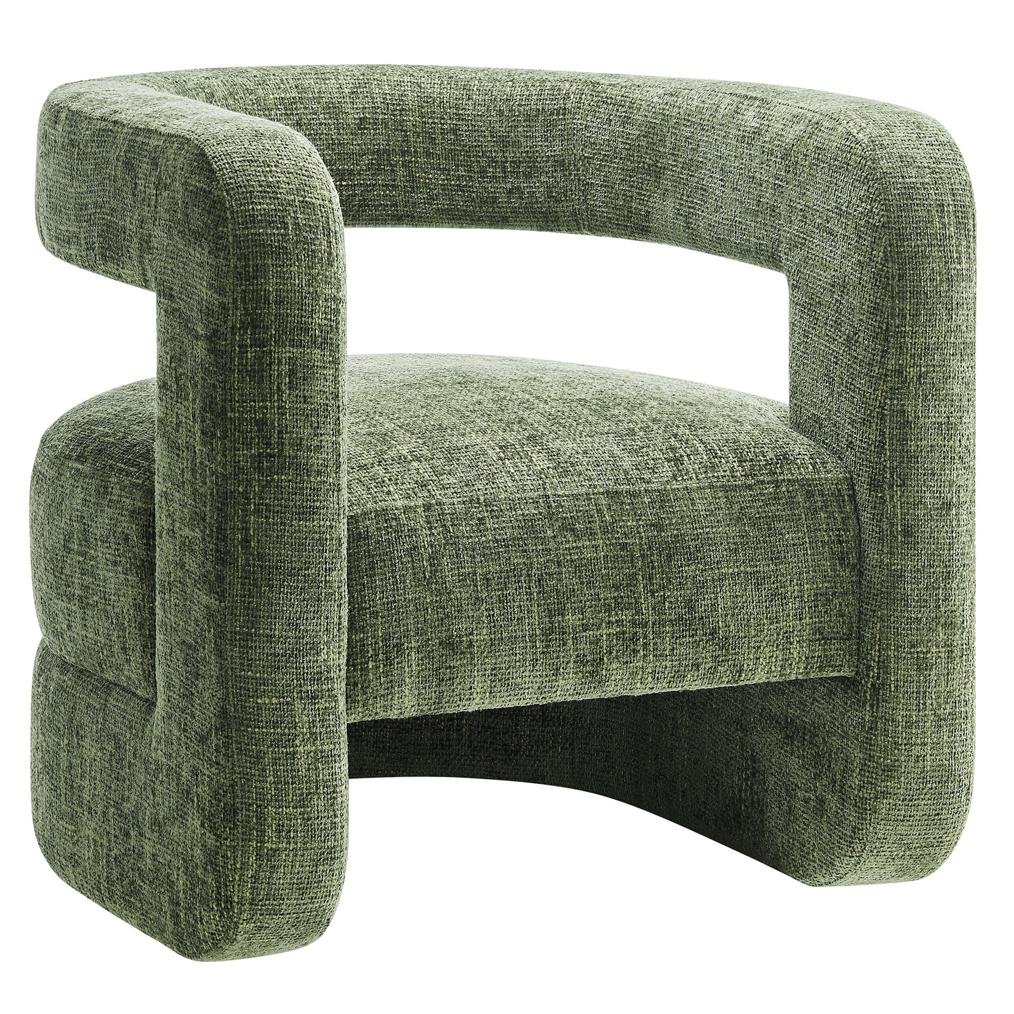Jaylin Upholstered Chenille Accent Chair view 3