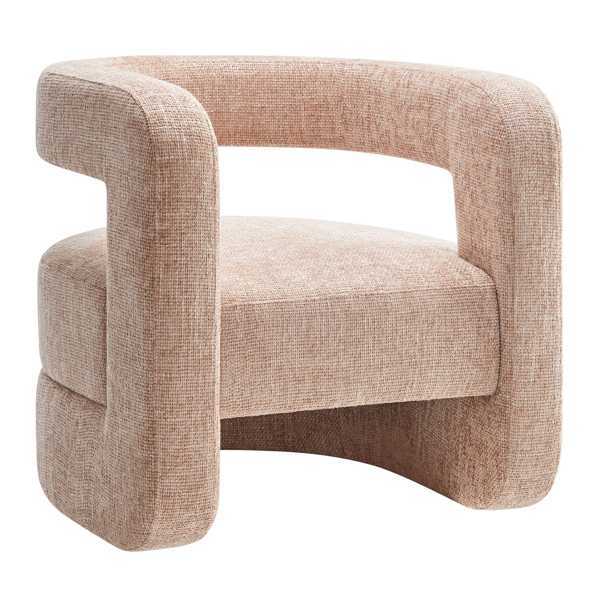 Jaylin Upholstered Chenille Accent Chair view 1