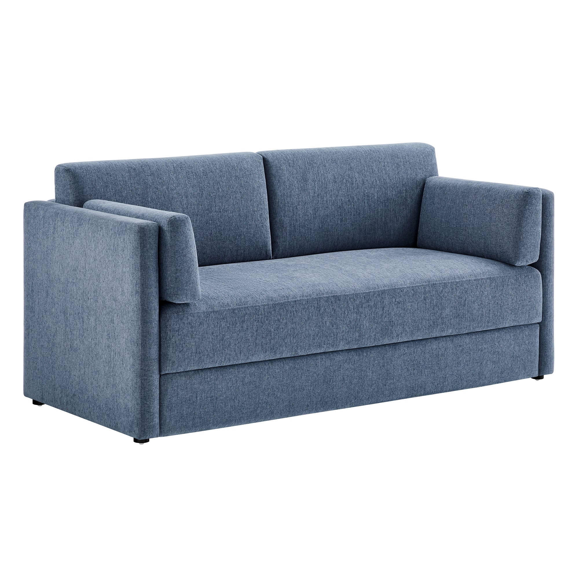 Linden Upholstered Heathered Chenille Sofa view 1