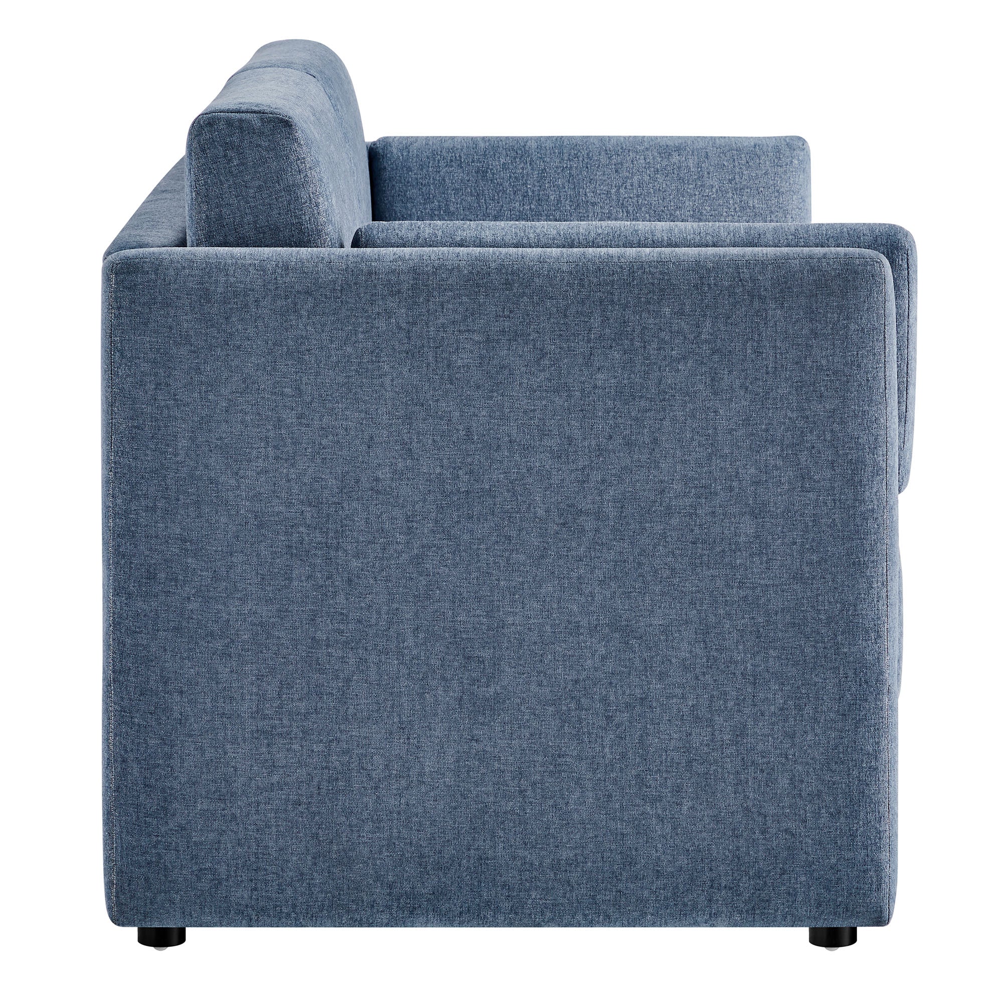 Linden Upholstered Heathered Chenille Sofa view 6