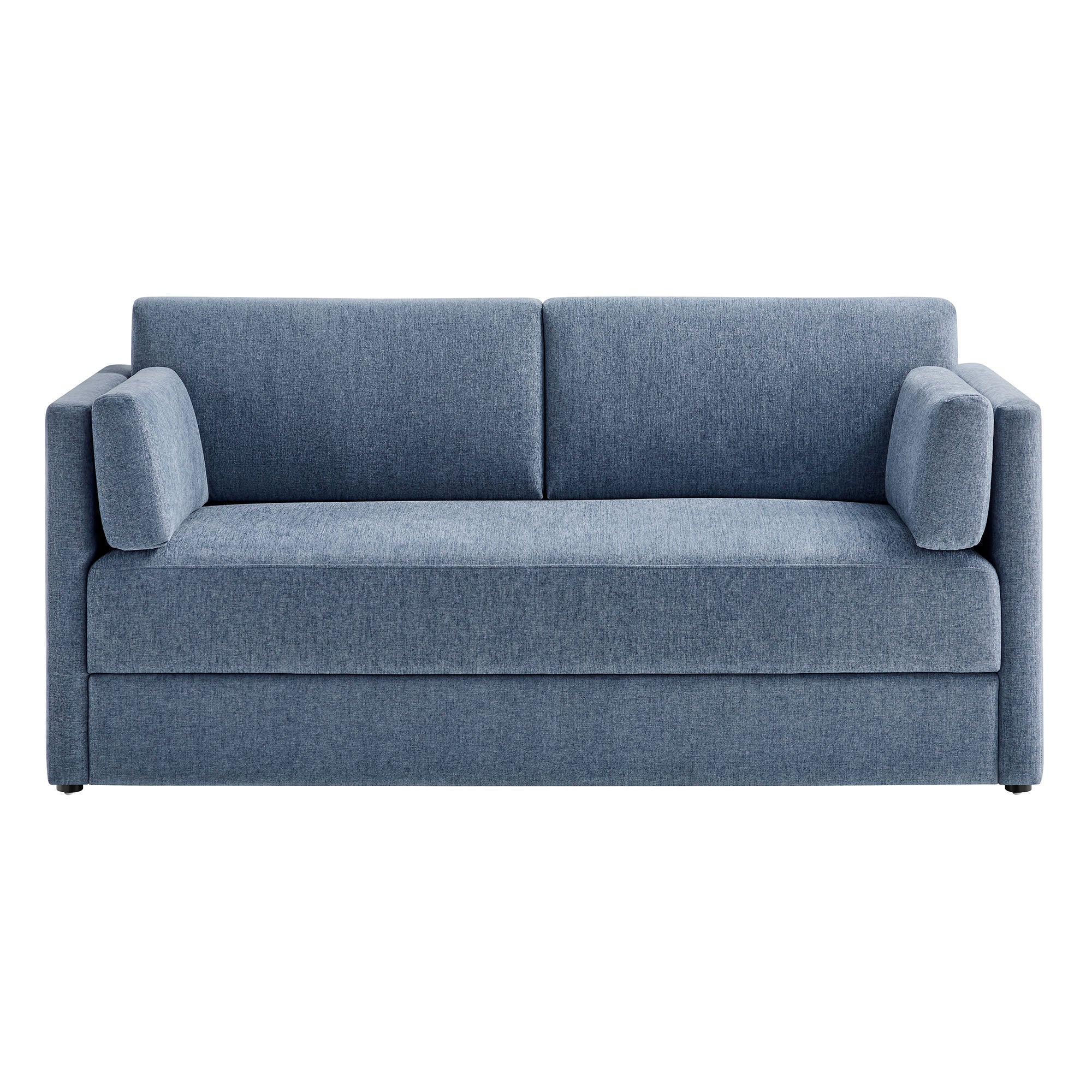 Linden Upholstered Heathered Chenille Sofa view 8