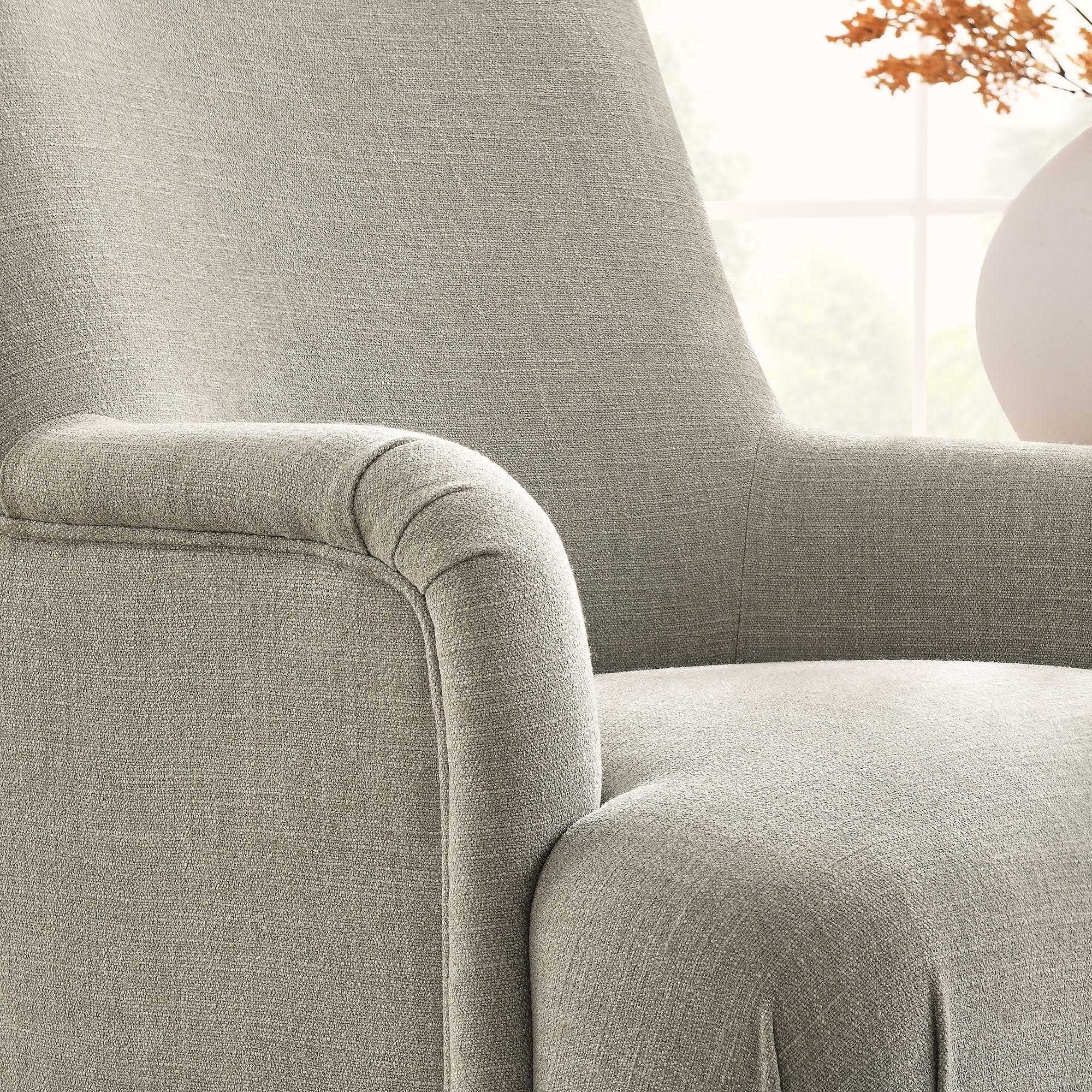 Ellington Fabric Upholstered Accent Armchair view 5
