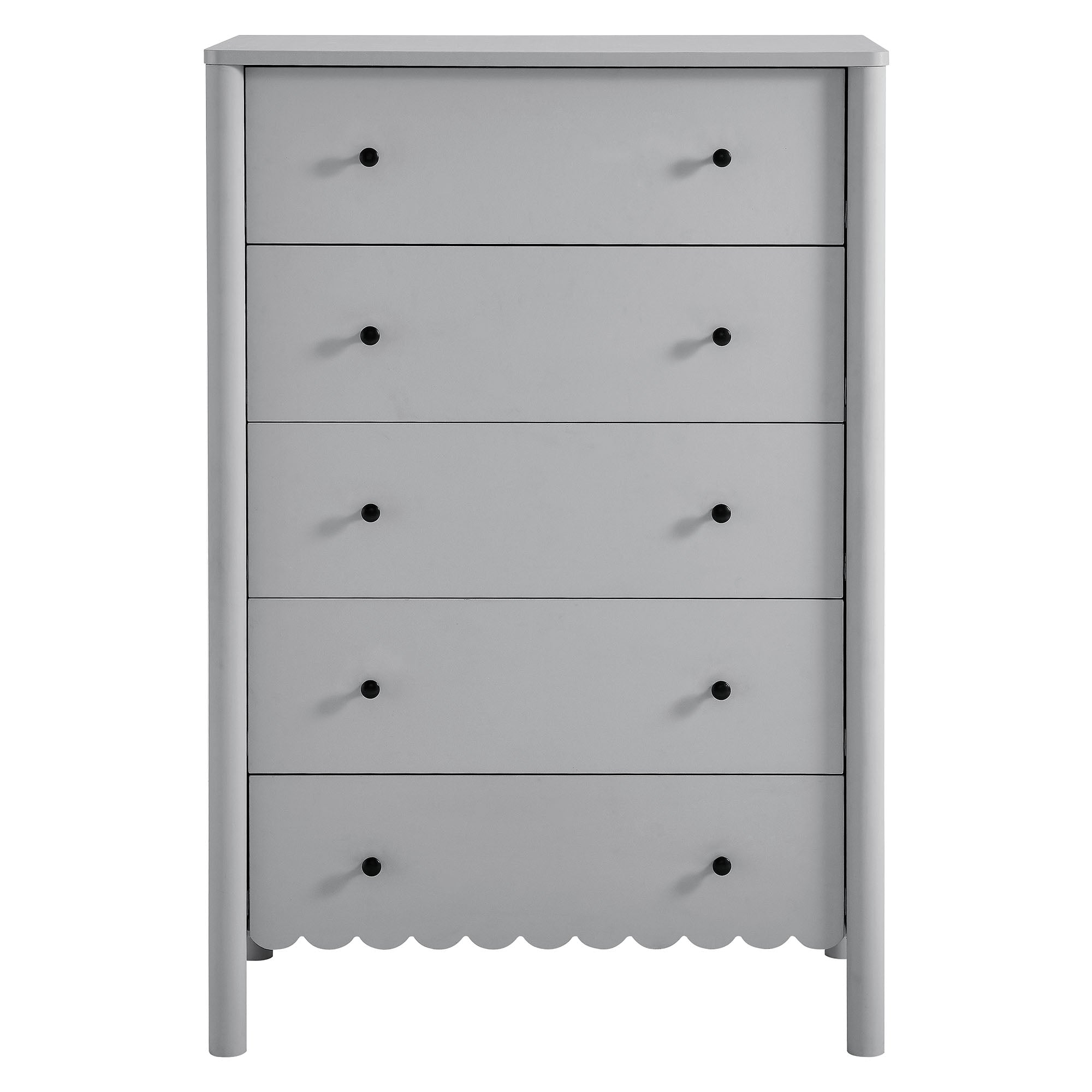 Emmeline Scalloped 5-Drawer Chest view 7