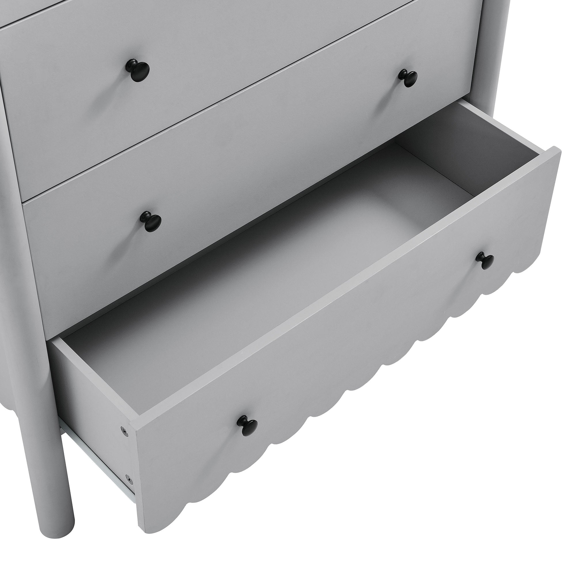 Emmeline Scalloped 5-Drawer Chest view 8