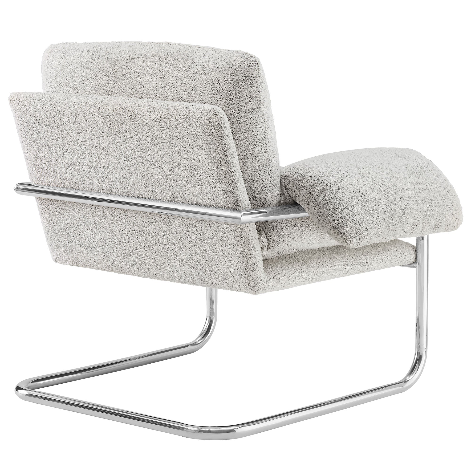 Ansel Boucle Fabric Accent Chair view 7