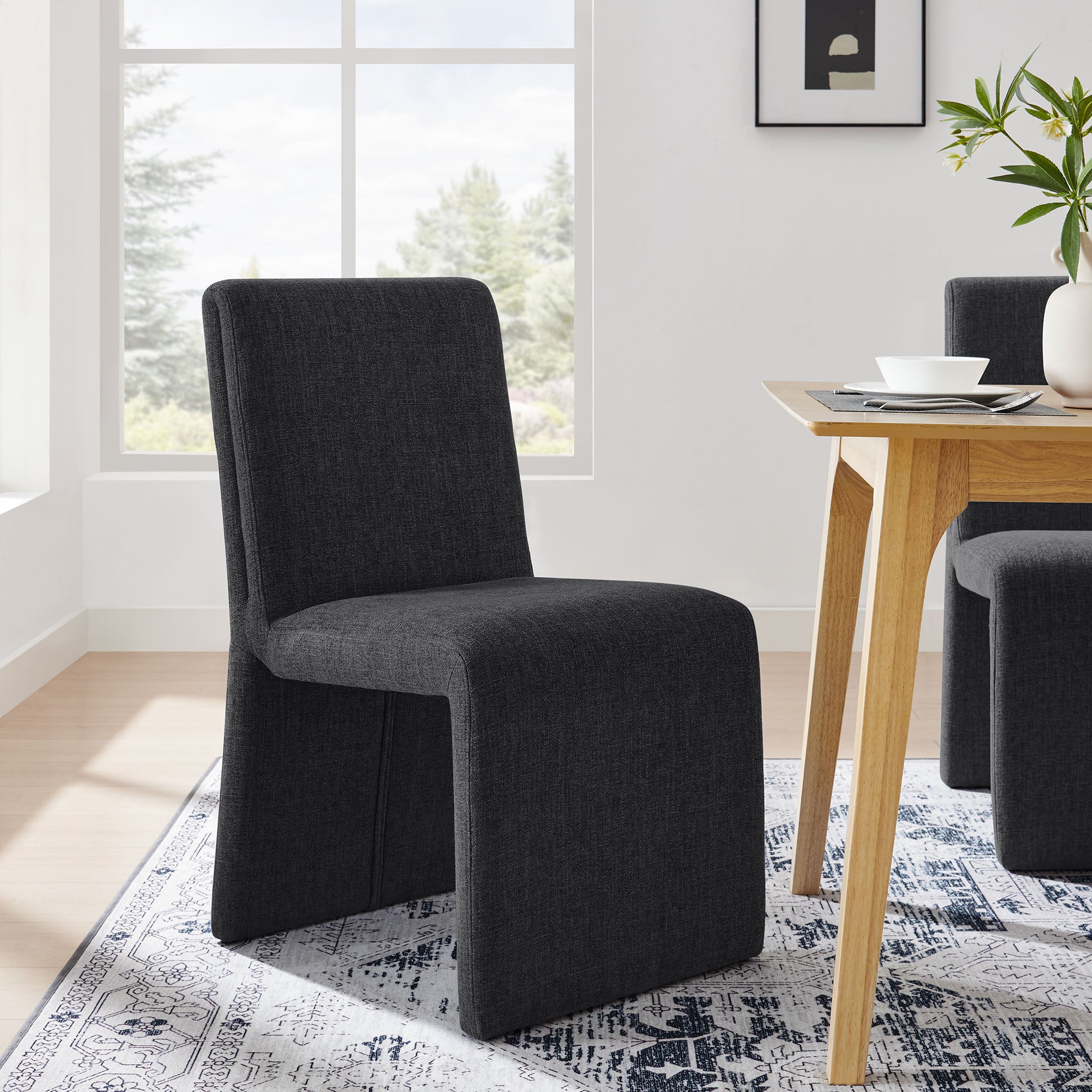 Emory Fabric Upholstered Dining Side Chair - Image 10