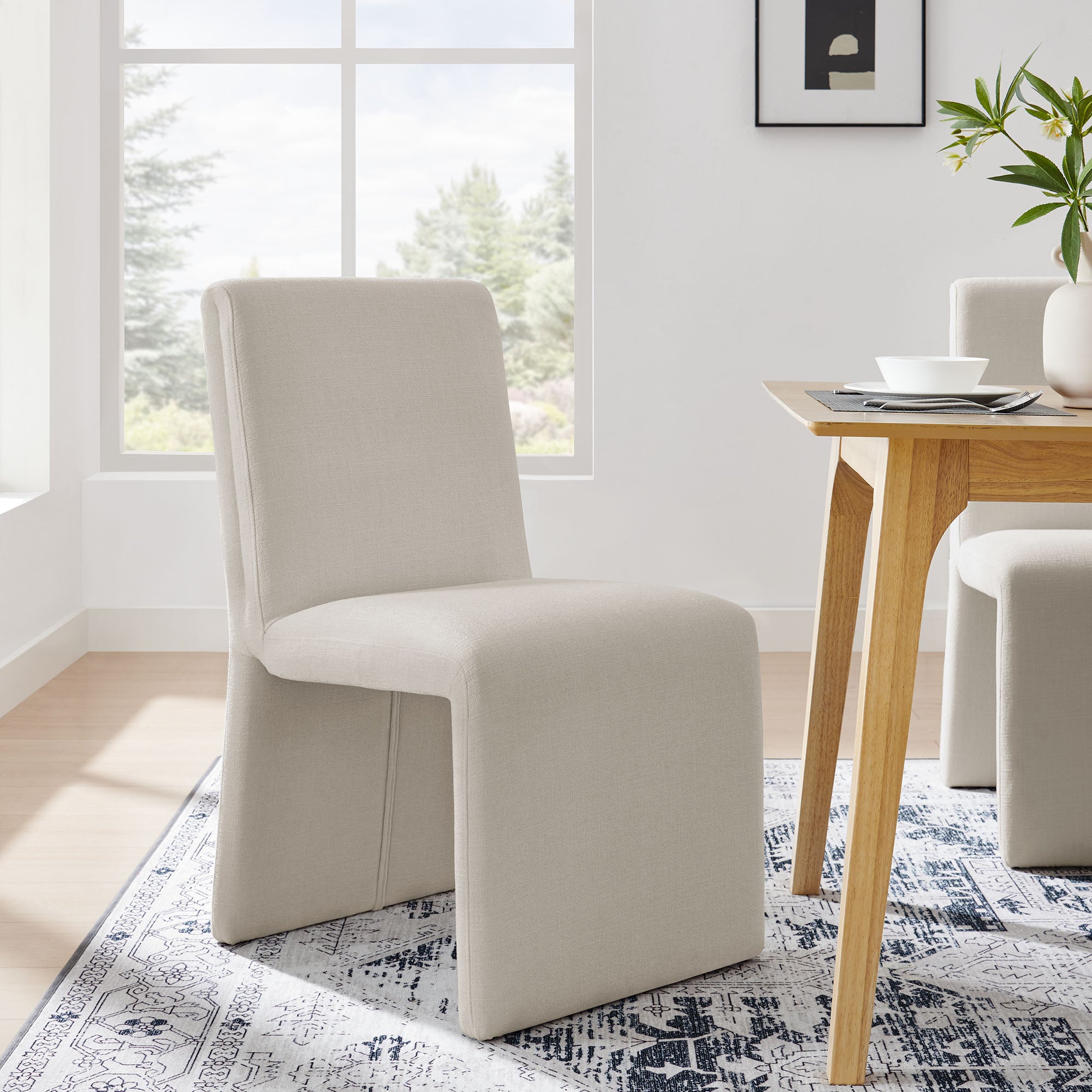 Emory Fabric Upholstered Dining Side Chair view 2
