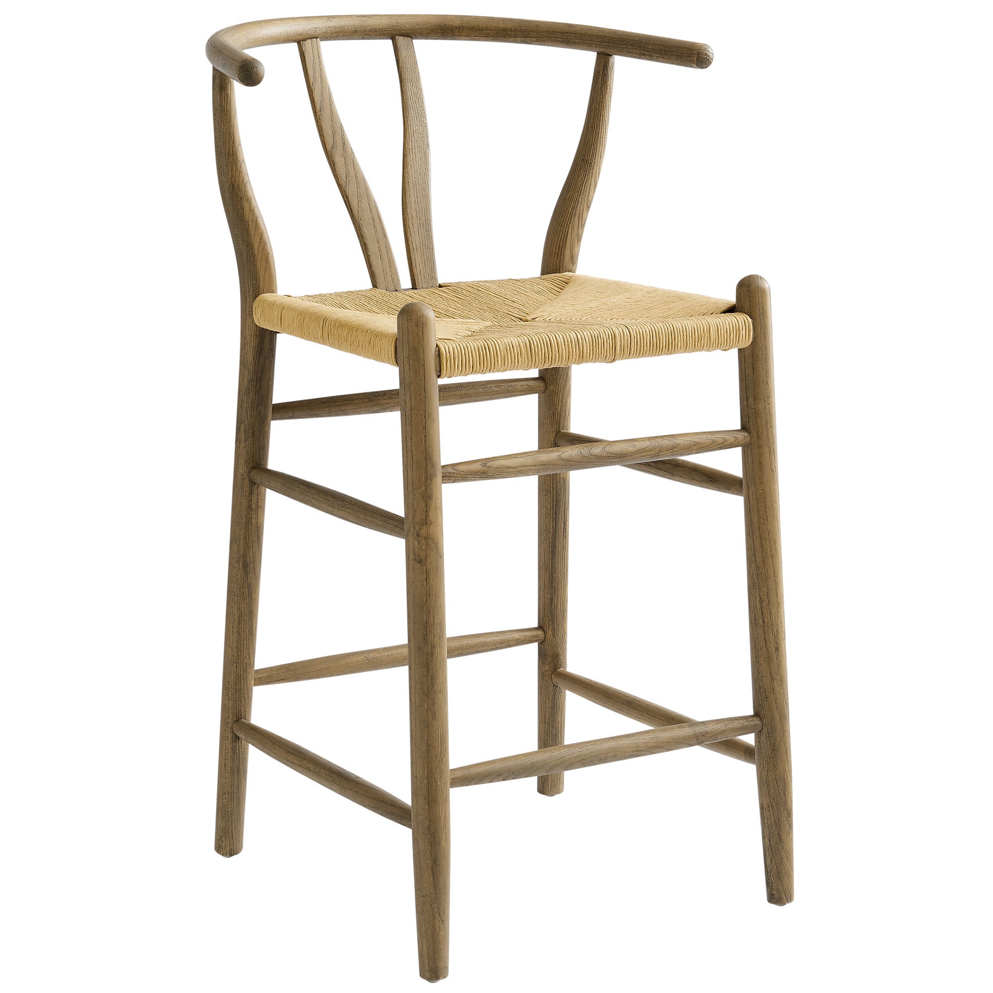 Amish Wood Counter Stool view 1