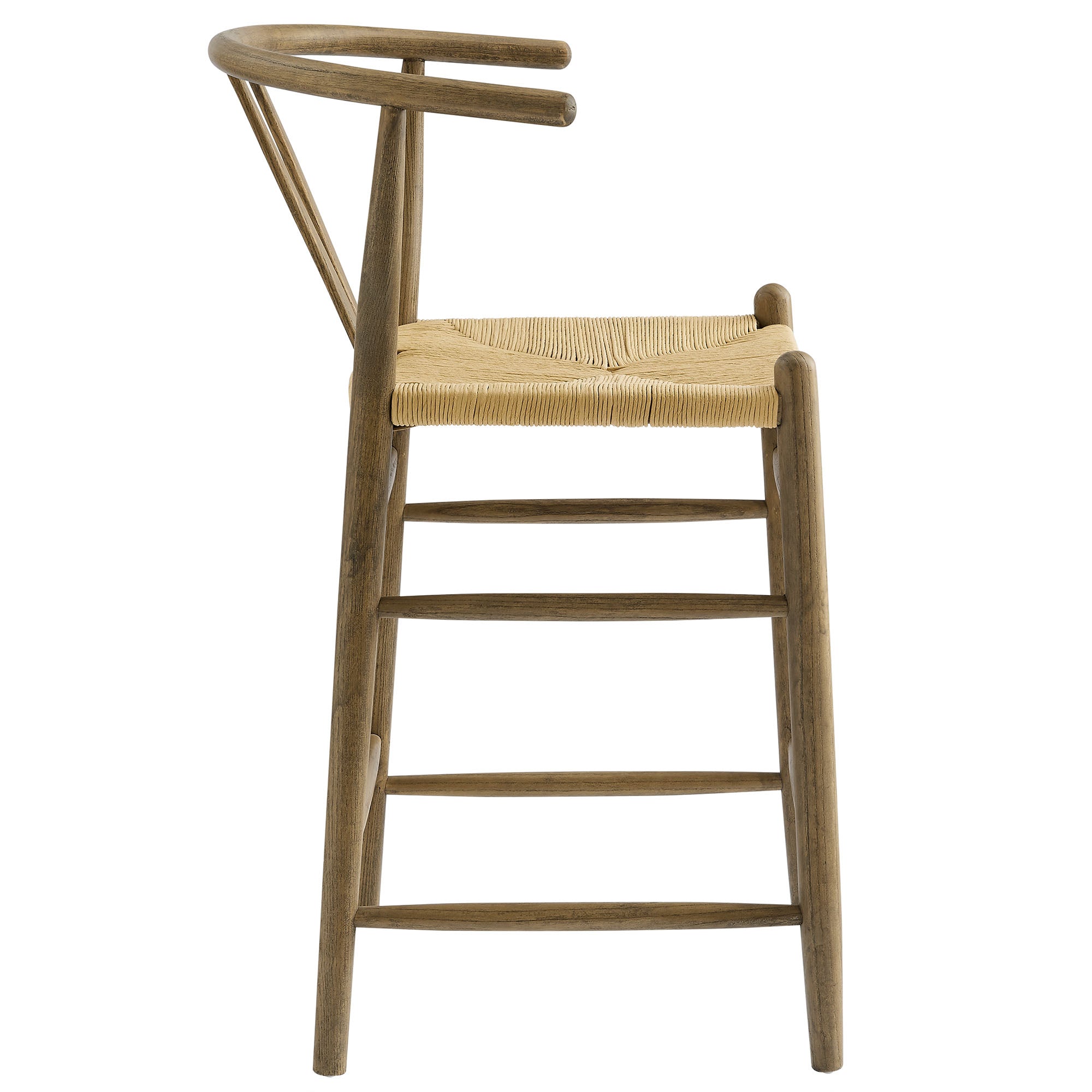 Amish Wood Counter Stool view 7