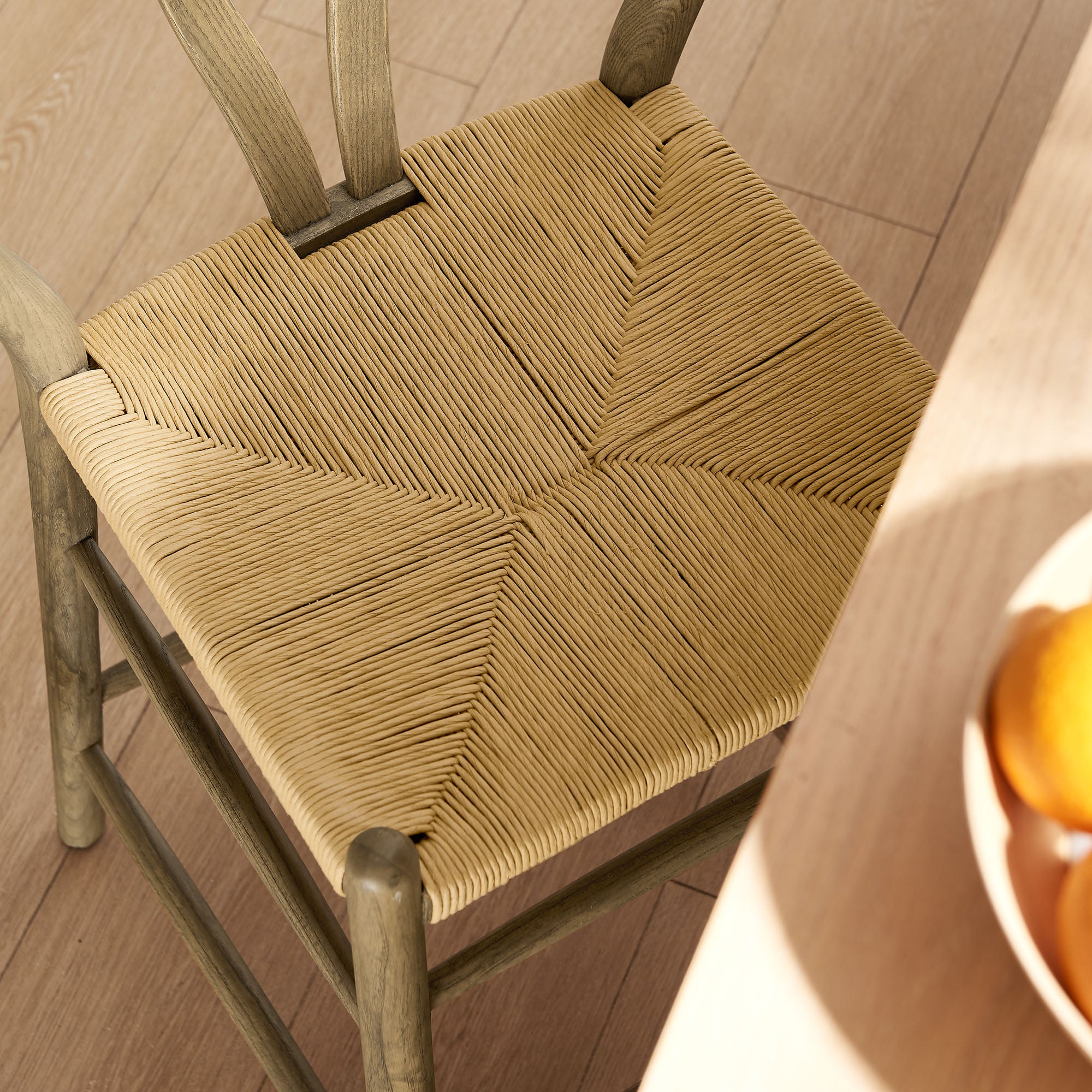 Amish Wood Counter Stool view 5