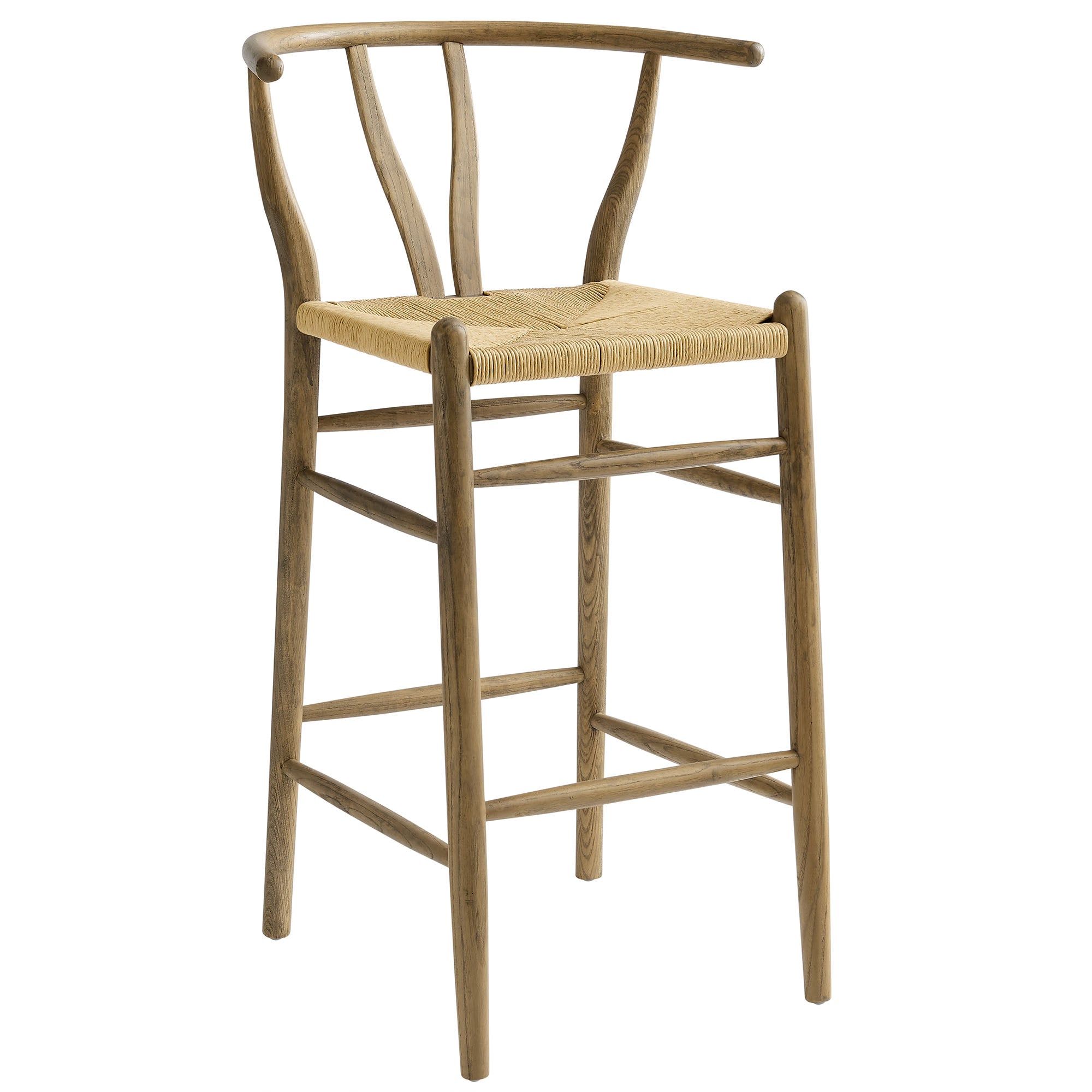 Amish Wood Bar Stool view 1
