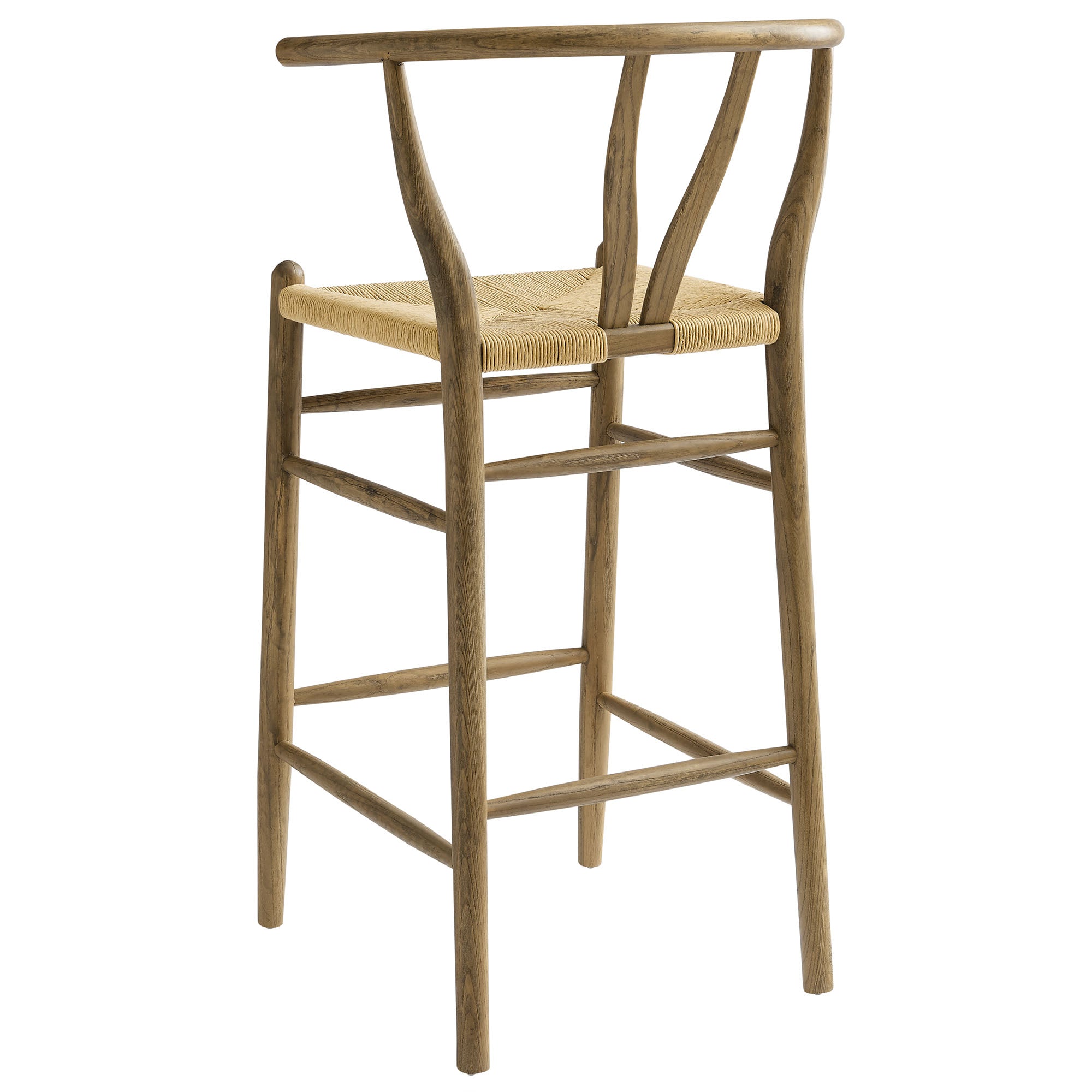Amish Wood Bar Stool view 7