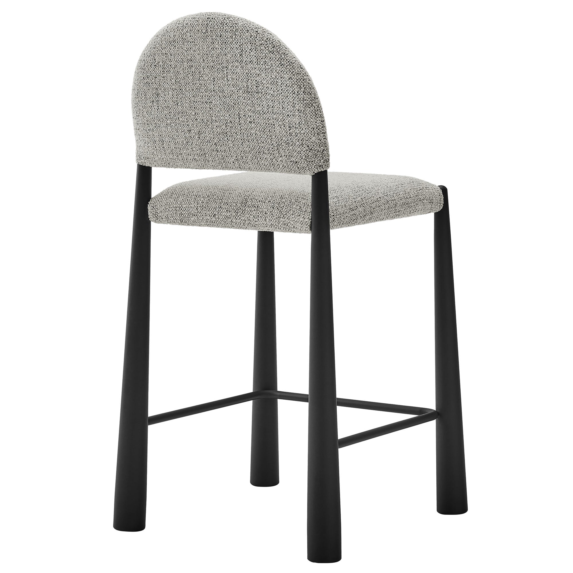 Hayley Upholstered Fabric Counter Stool - Image 8