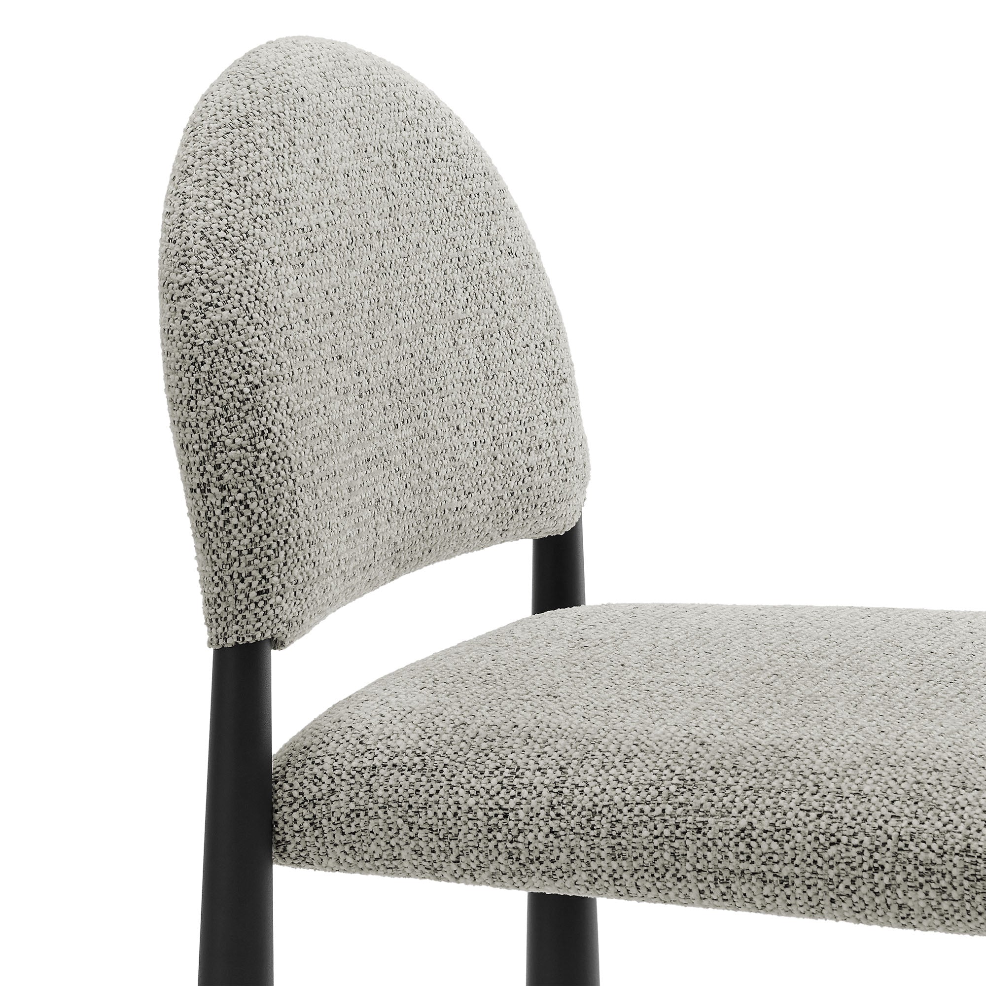 Hayley Upholstered Fabric Counter Stool - Image 10