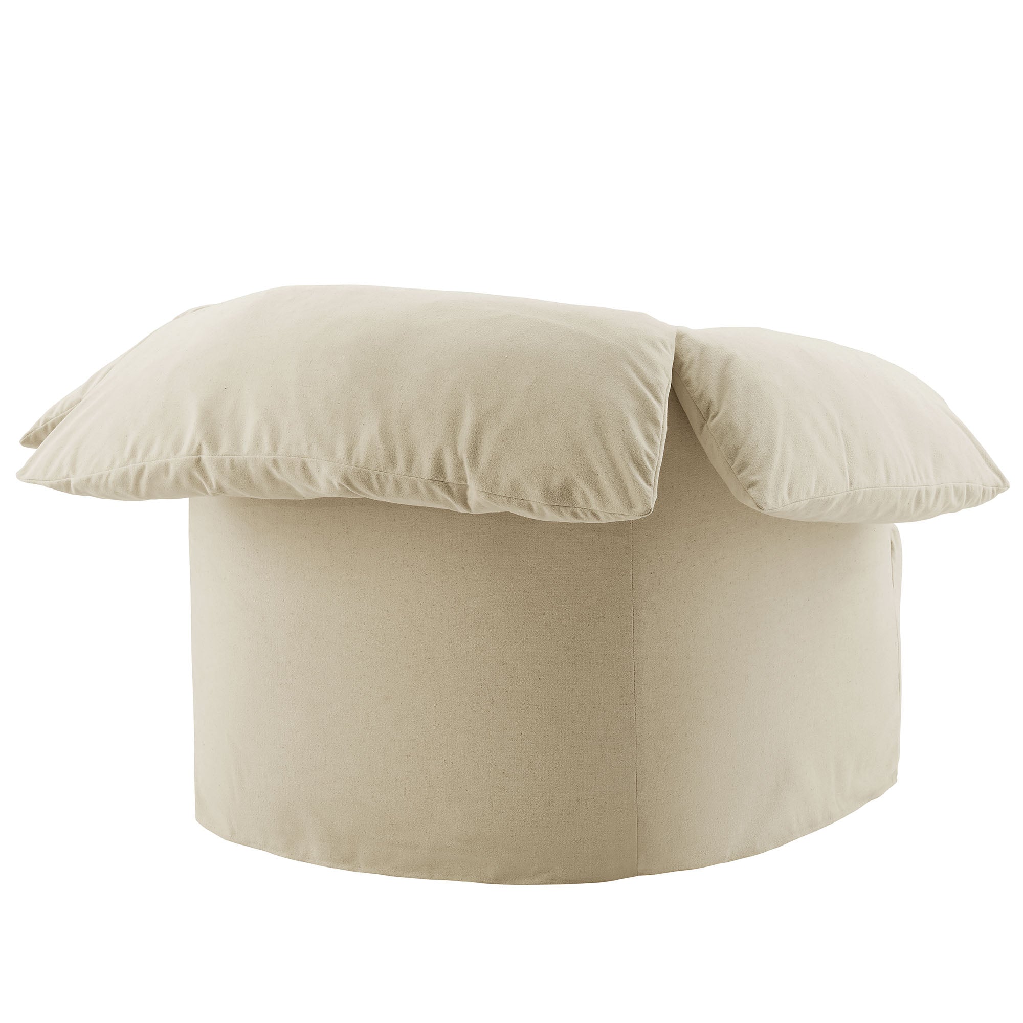 Lark Slipcovered Fabric Oversized Armchair view 7