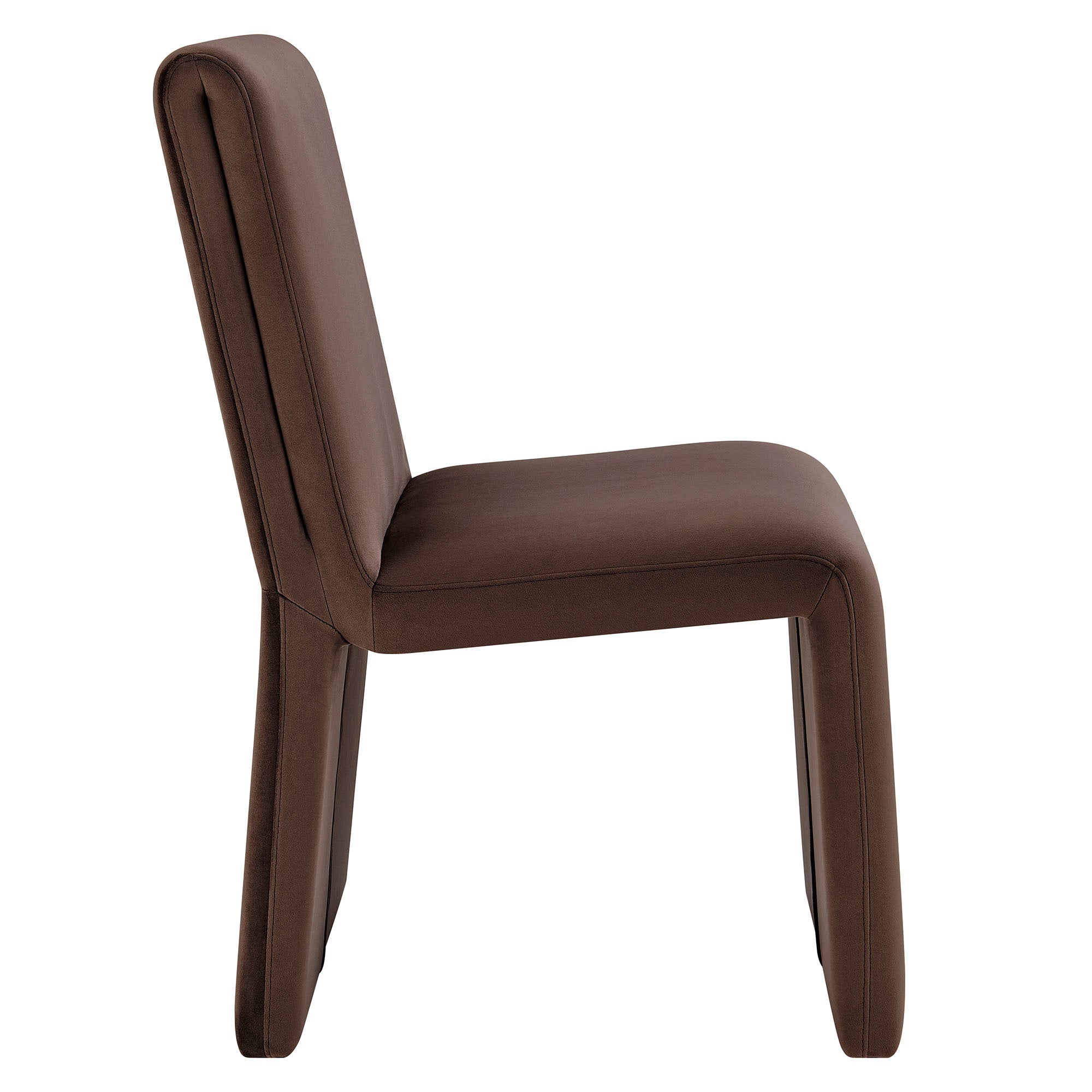 Emory Upholstered Performance Velvet Dining Side Chair view 6