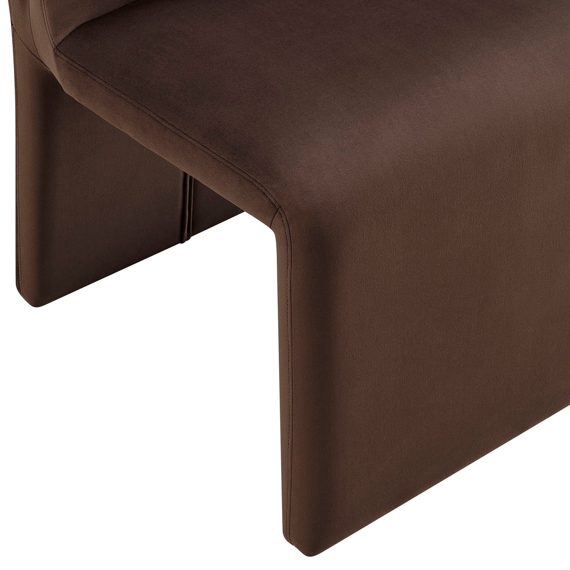 Emory Upholstered Performance Velvet Dining Side Chair - Image 9