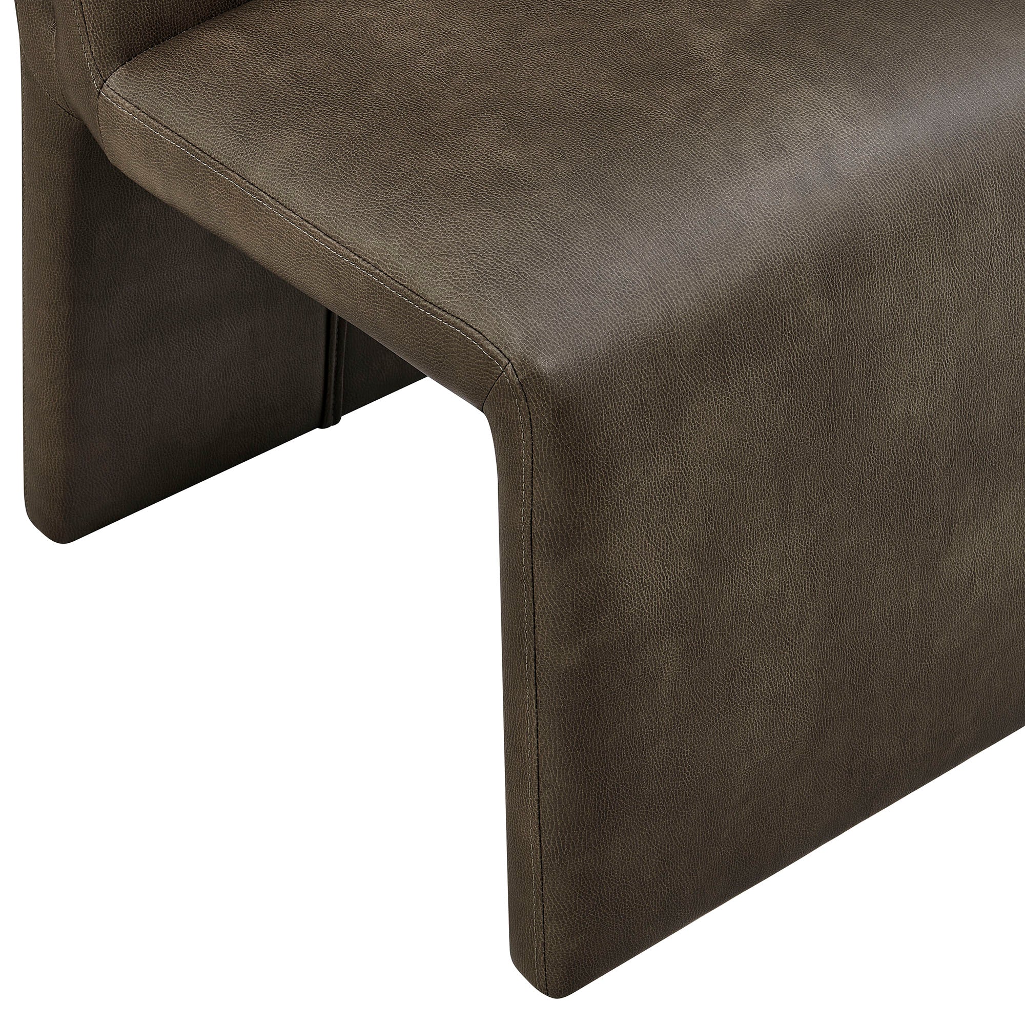 Emory Vegan Leather Dining Side Chair - Image 9