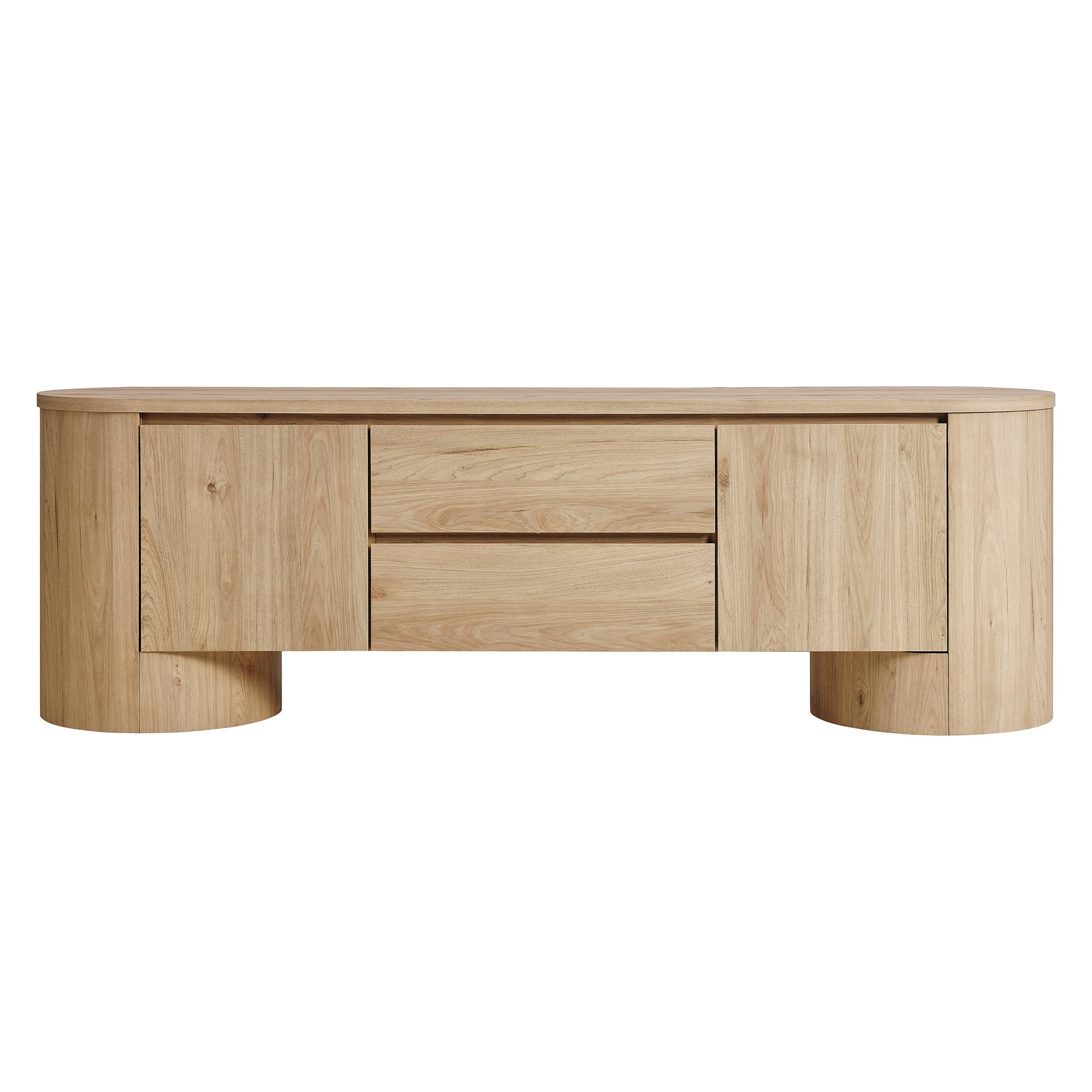 Duval 71 Inch Oval TV Cabinet view 7