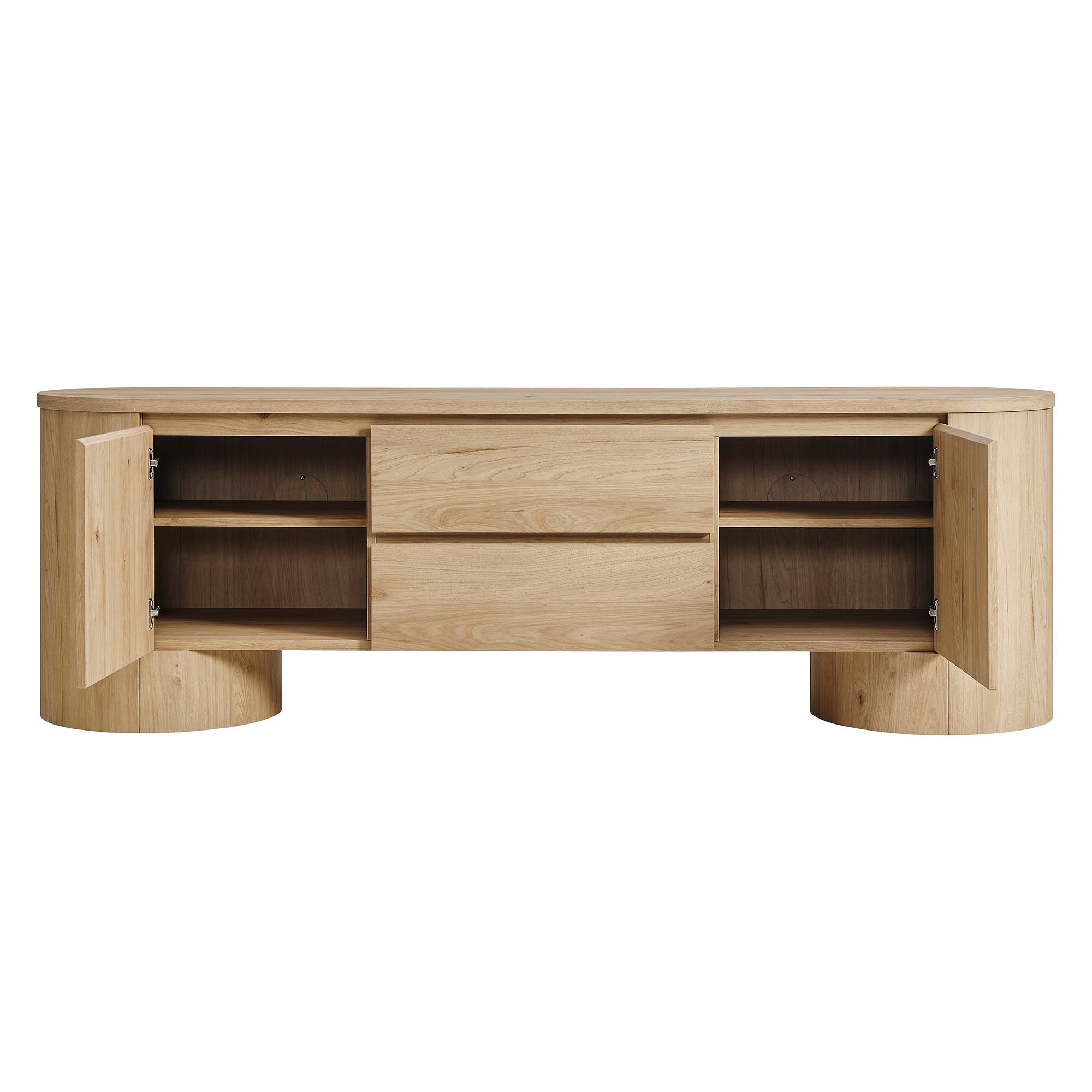 Duval 71 Inch Oval TV Cabinet view 8