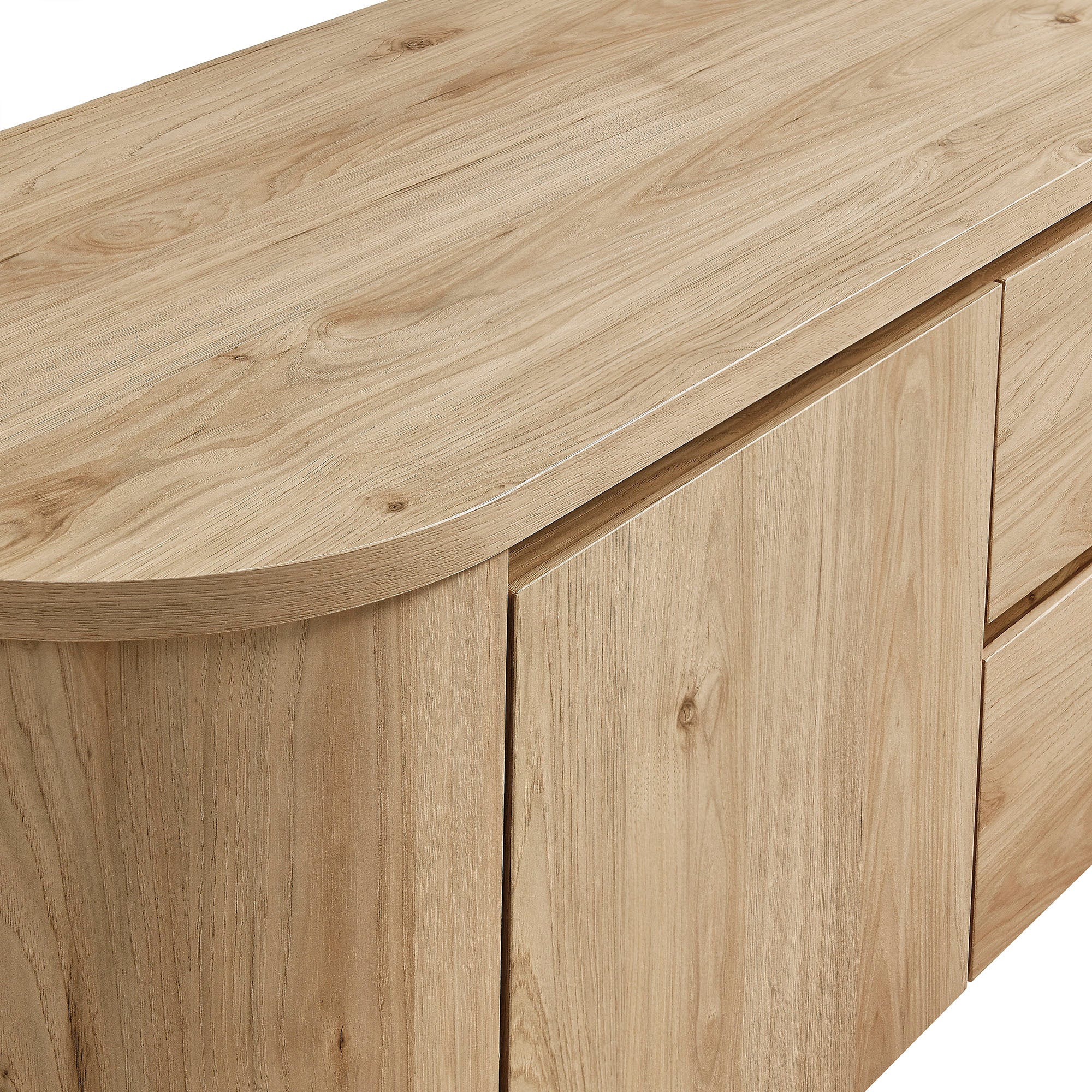 Duval 71 Inch Oval TV Cabinet - Image 9