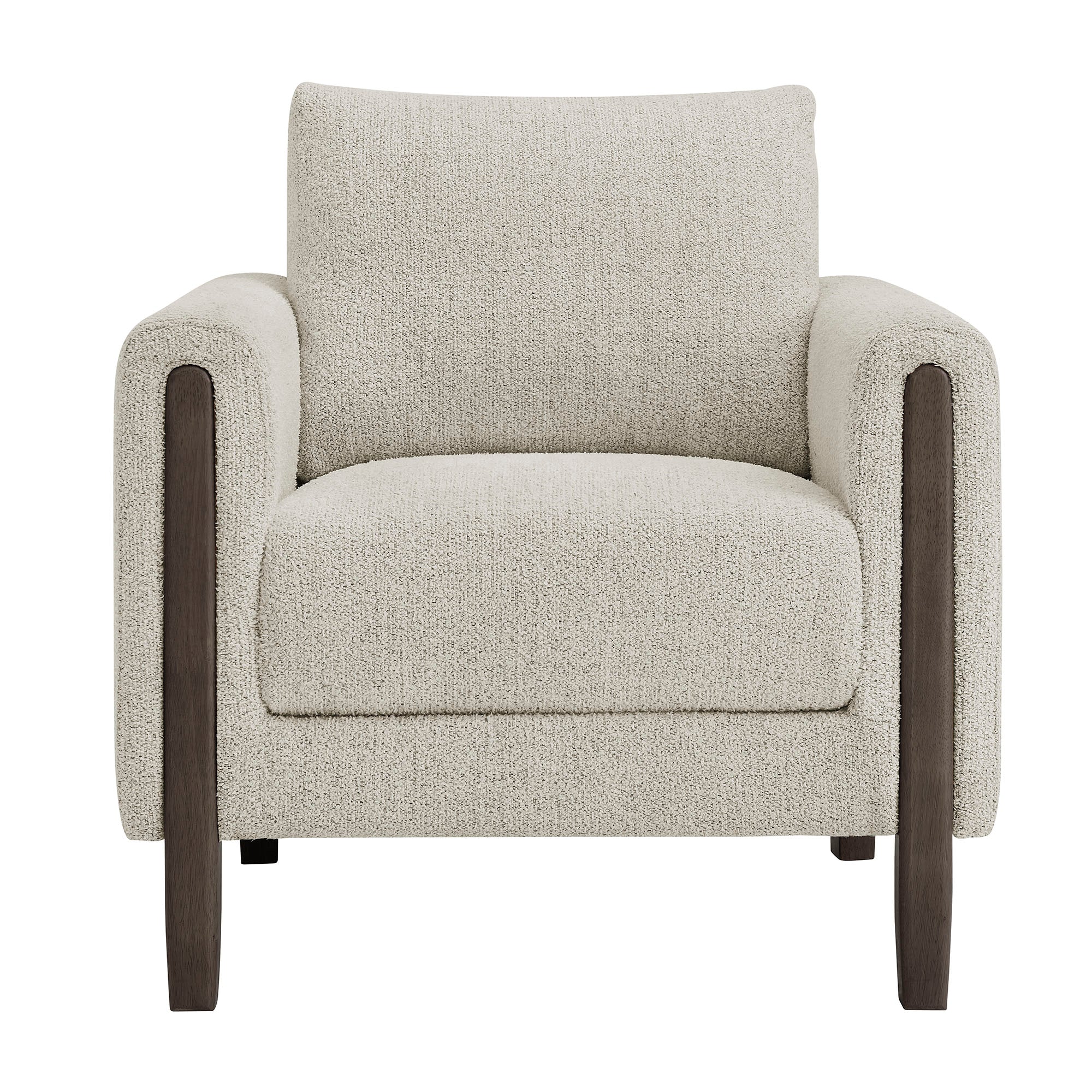 Hawken Boucle Fabric Accent Armchair view 8