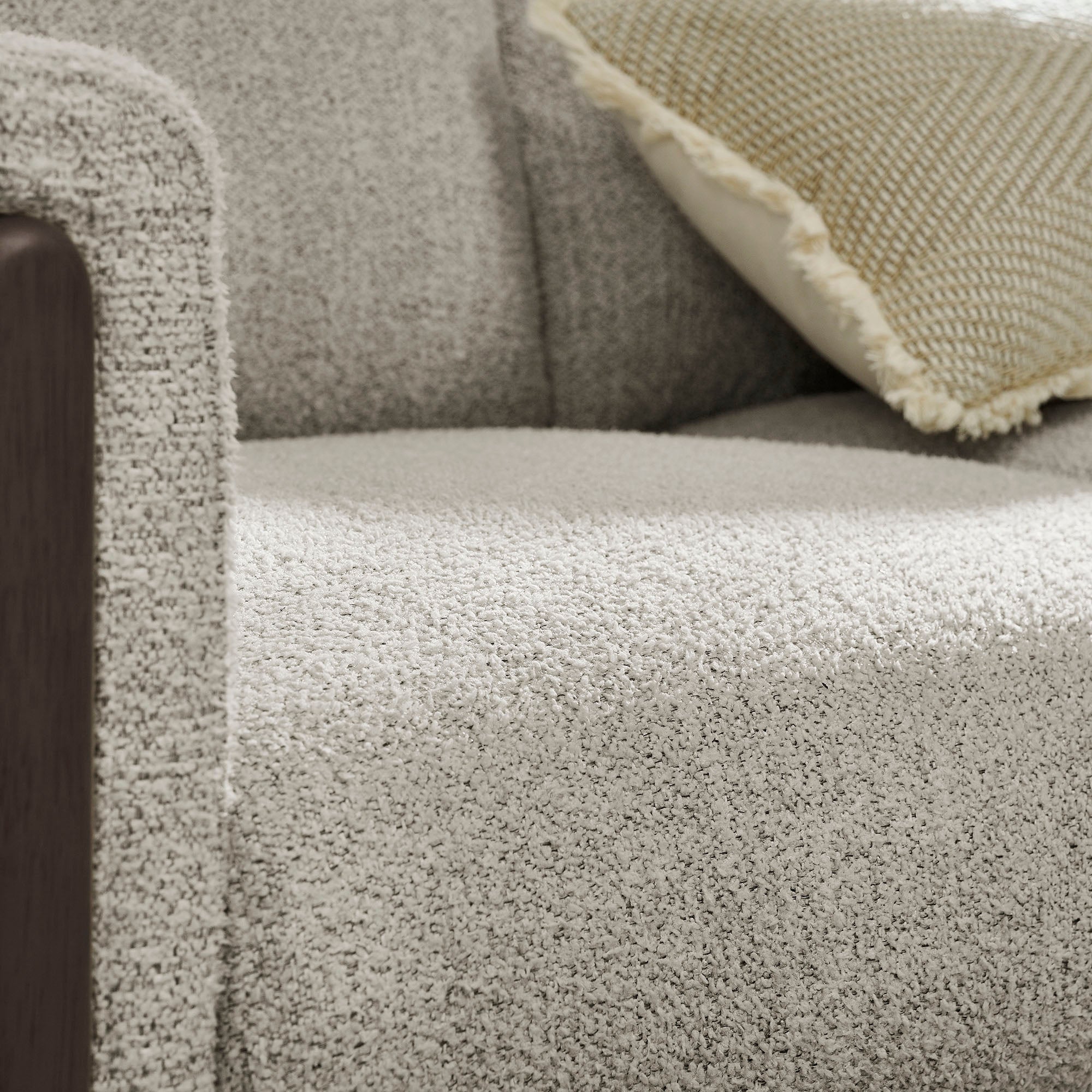 Hawken Boucle Fabric Accent Armchair view 5