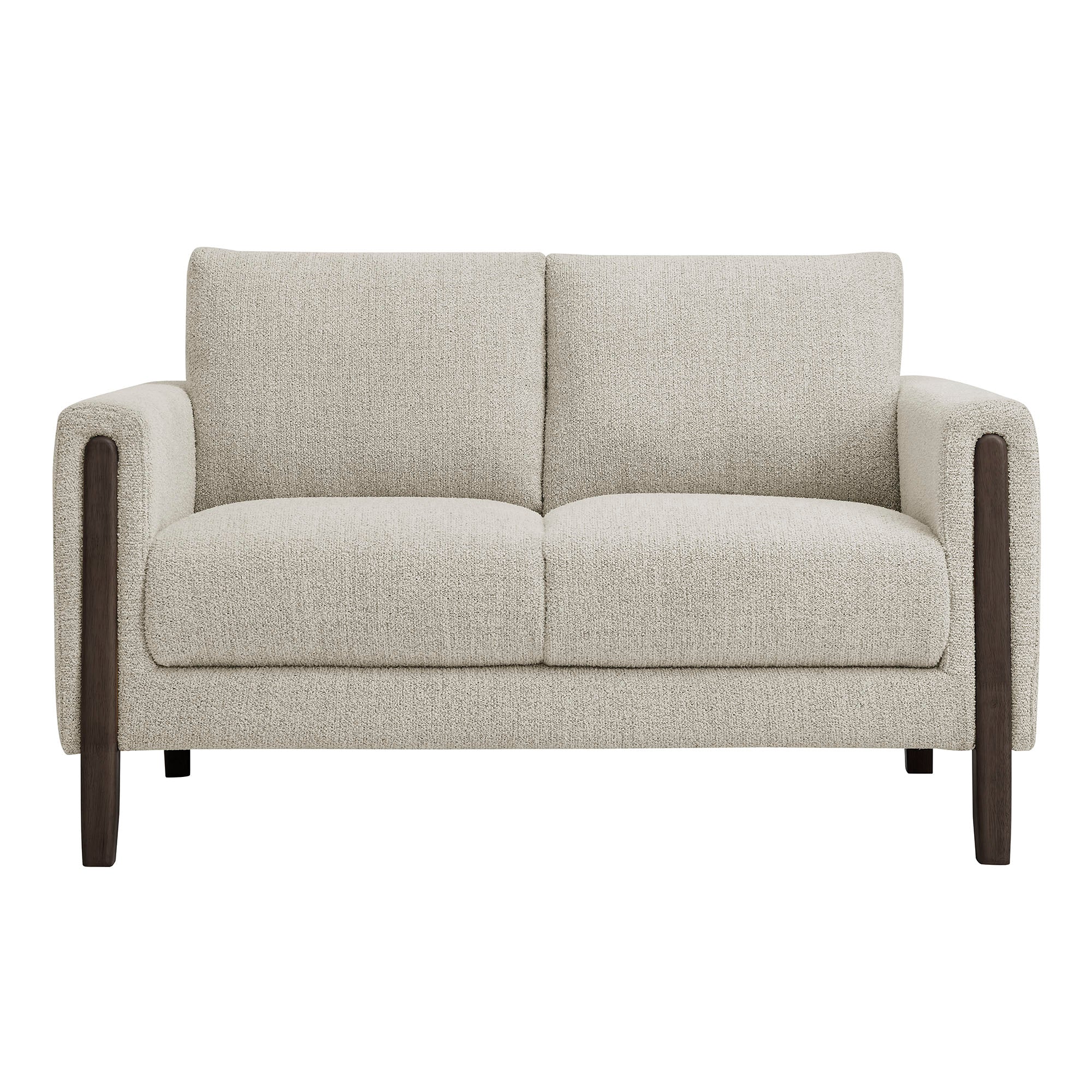 Hawken Boucle Fabric Loveseat view 8