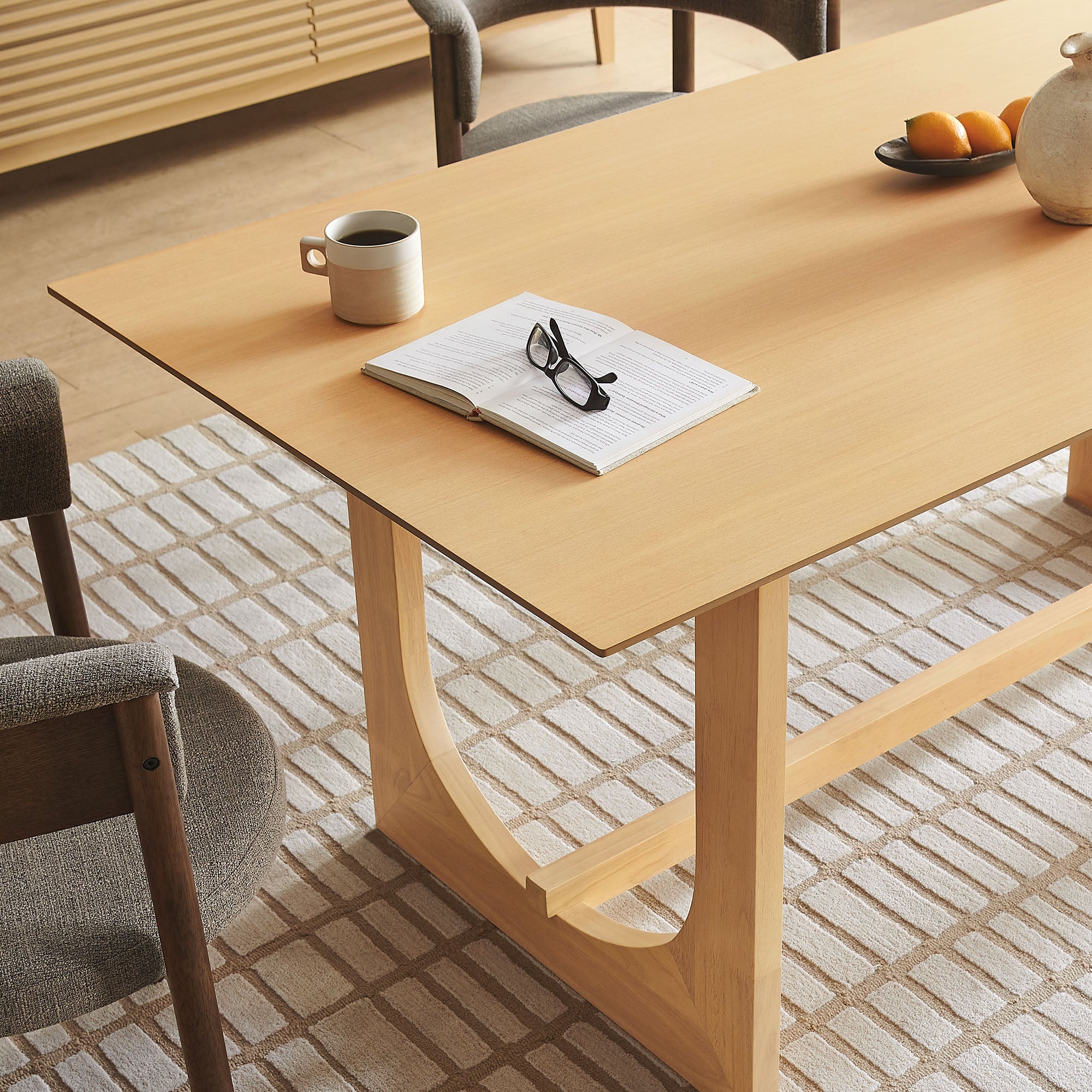 Ashcroft 69″ Rectangular Dining Table view 5