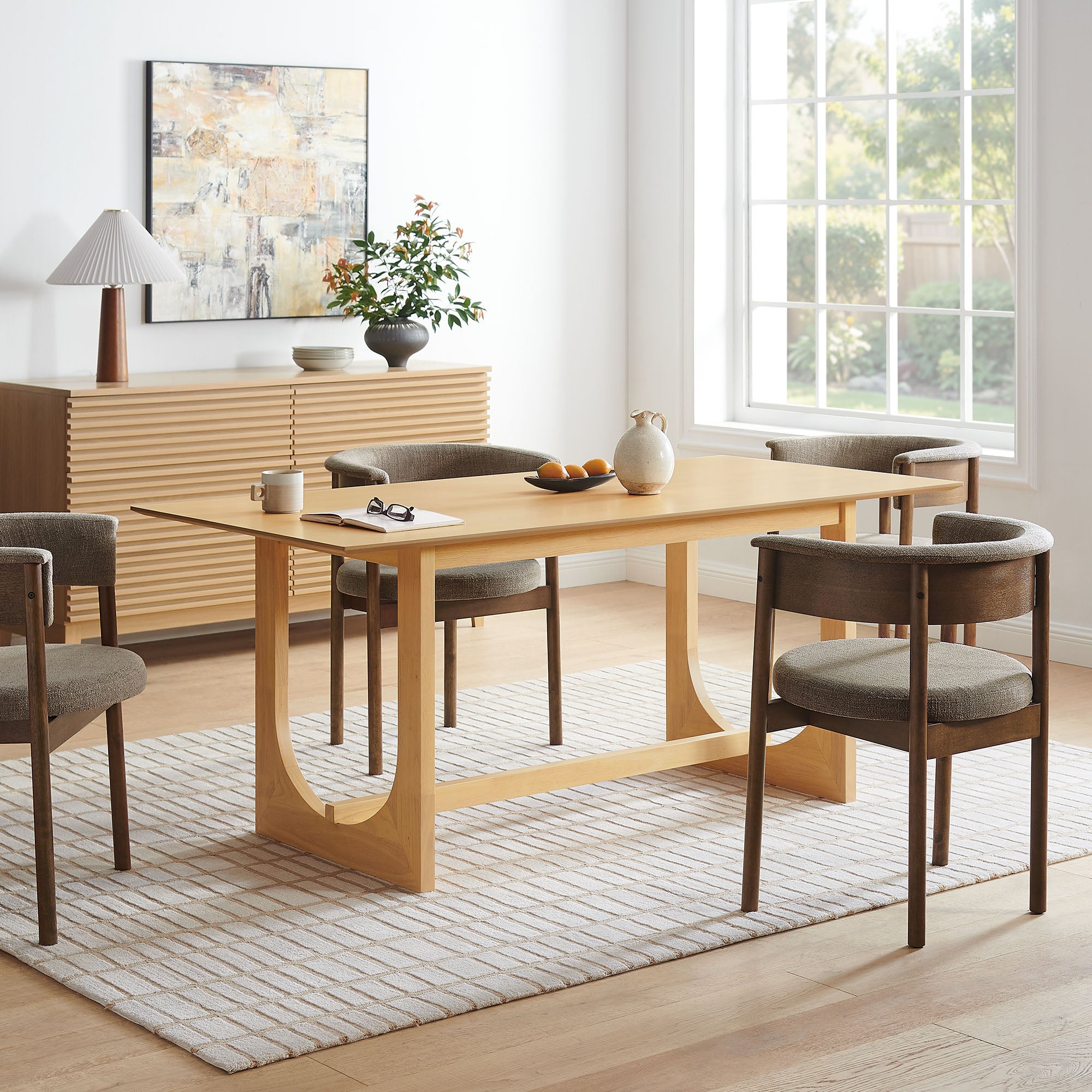 Ashcroft 69″ Rectangular Dining Table view 2