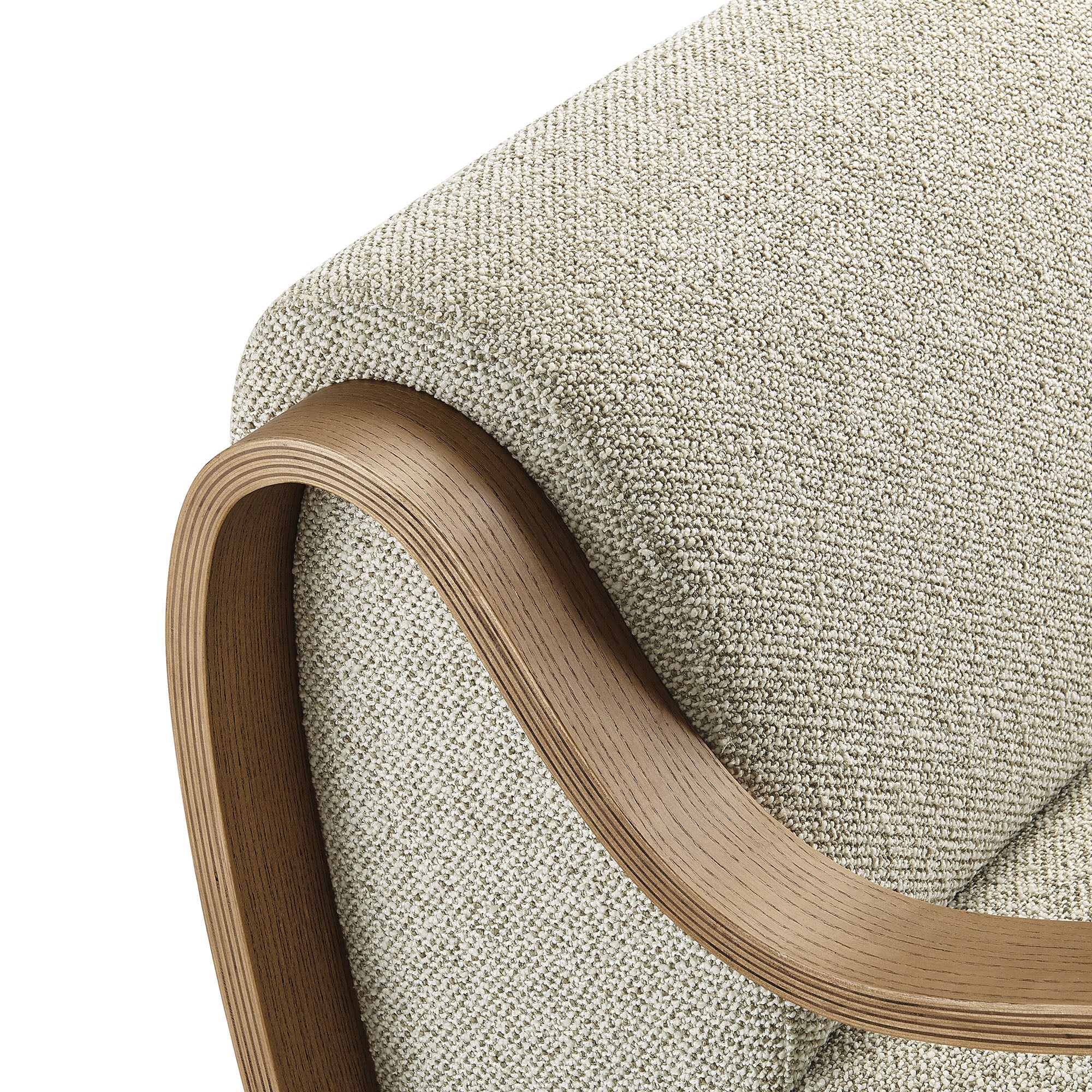 Atrium Lattice Boucle Accent Armchair - Image 9