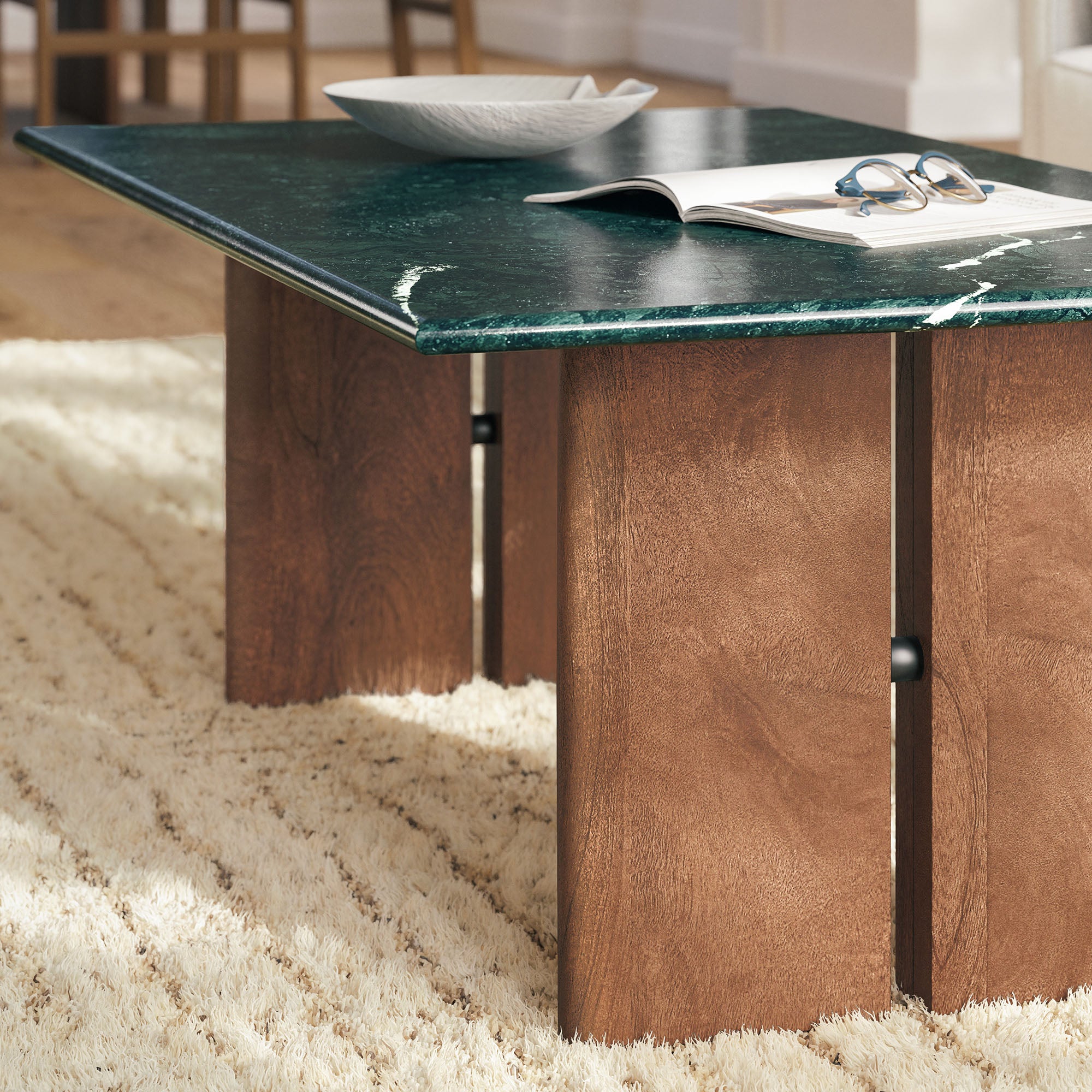Amistad Marble Coffee Table view 5