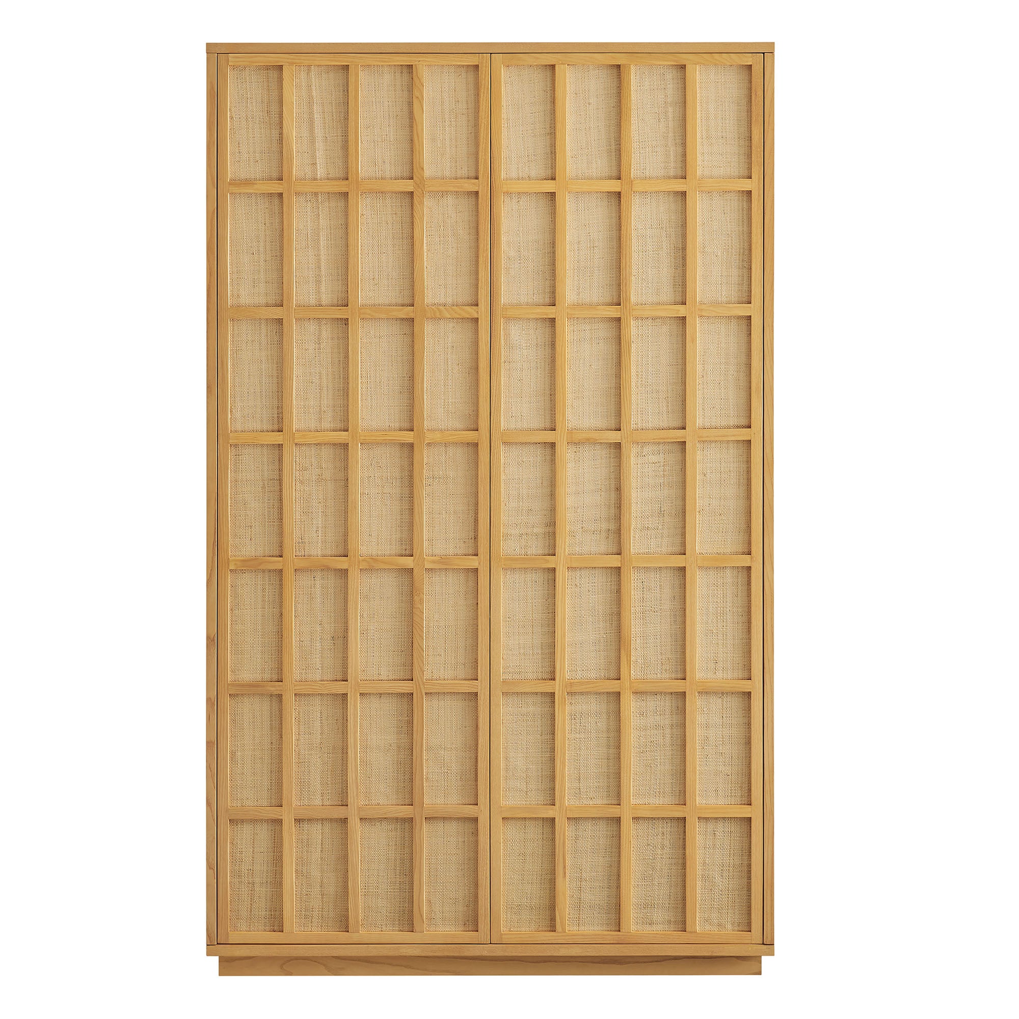Aiko 64 Inch Tall Japandi Storage Cabinet view 7