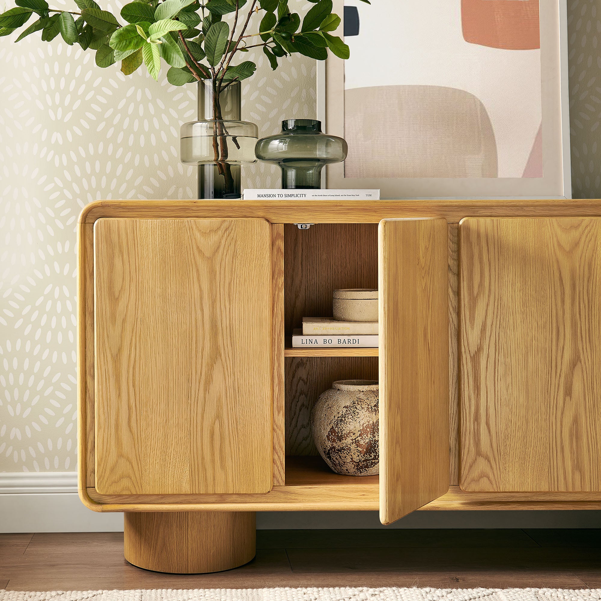 Lumo 4-Door Accent Cabinet view 6