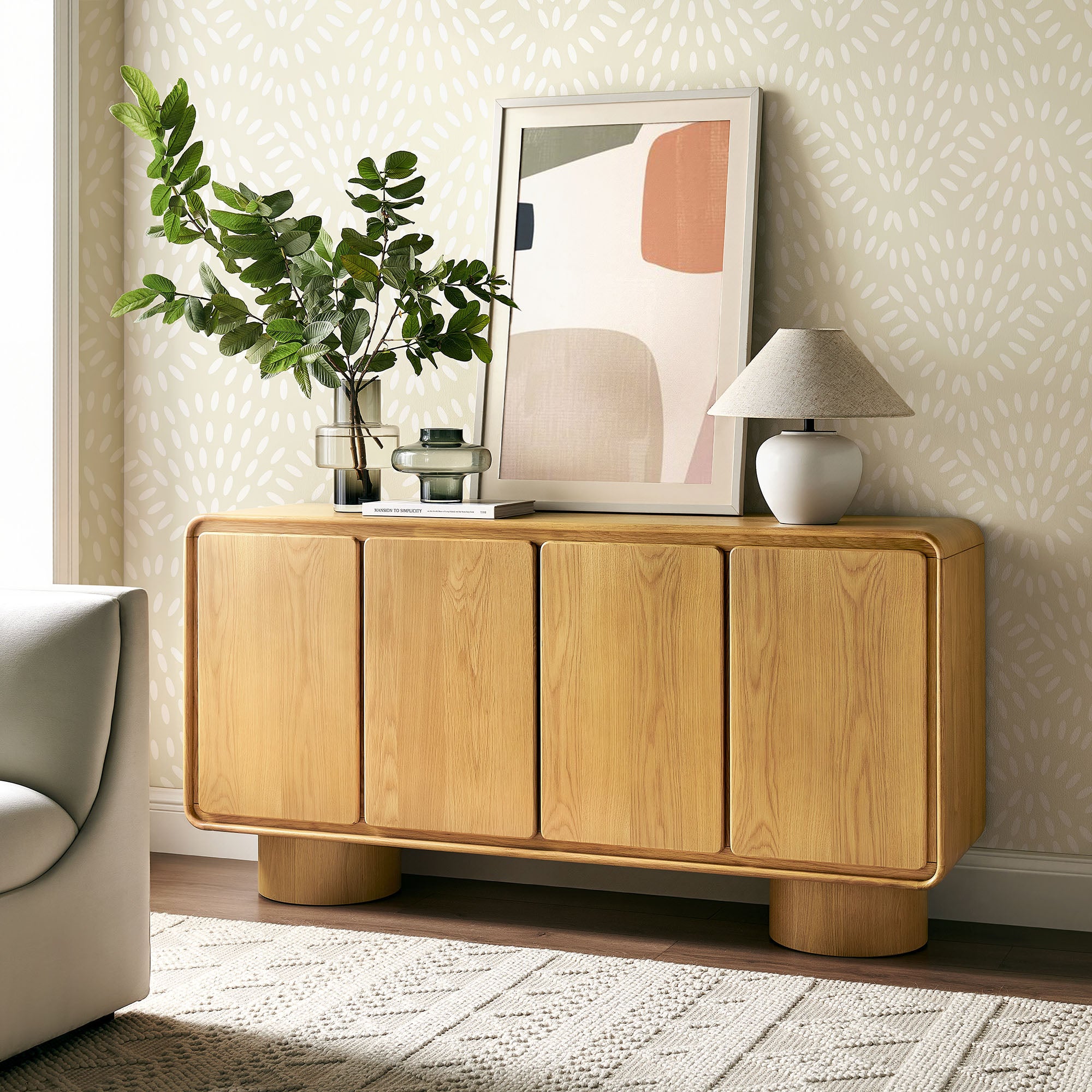 Lumo 4-Door Accent Cabinet view 2