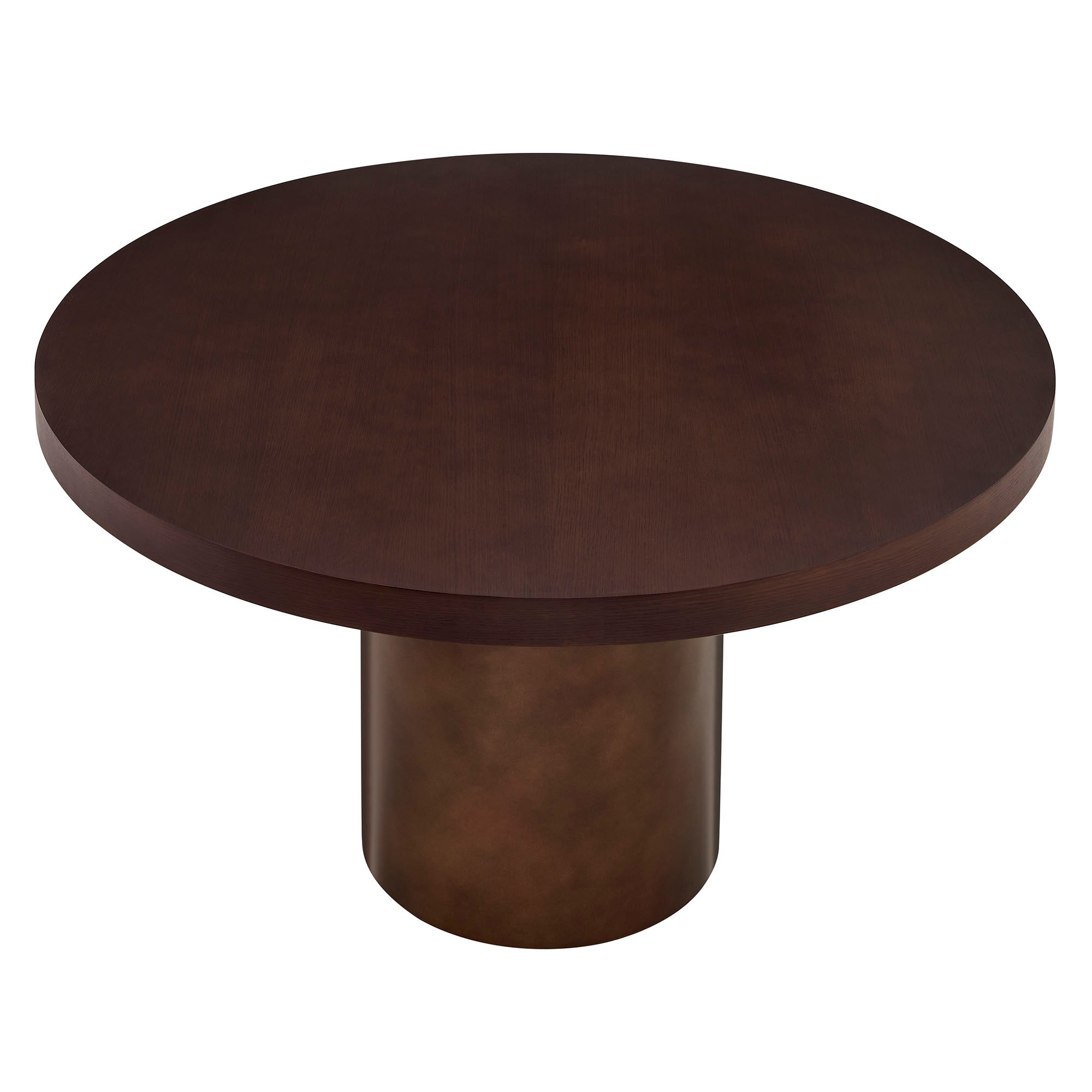 Annette 54 Inch Round Pedestal Base Dining Table view 6