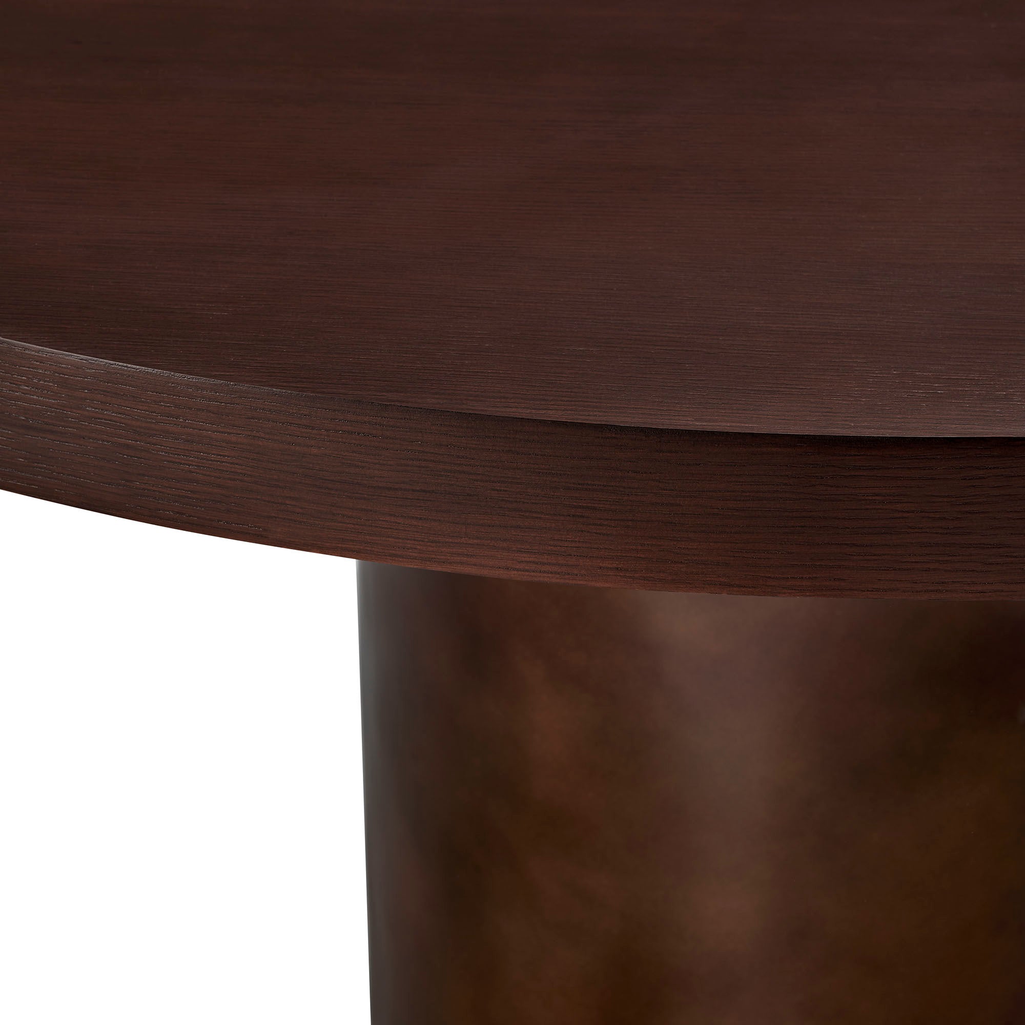 Annette 54 Inch Round Pedestal Base Dining Table view 7