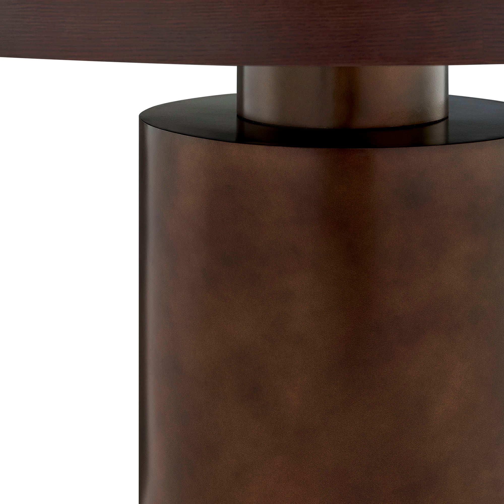 Annette 54 Inch Round Pedestal Base Dining Table view 8