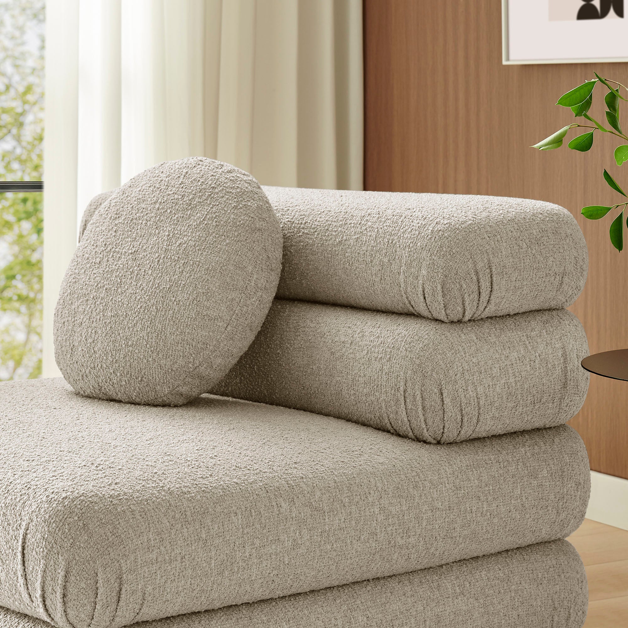 Jubilee Upholstered Modular Armless Chair view 7