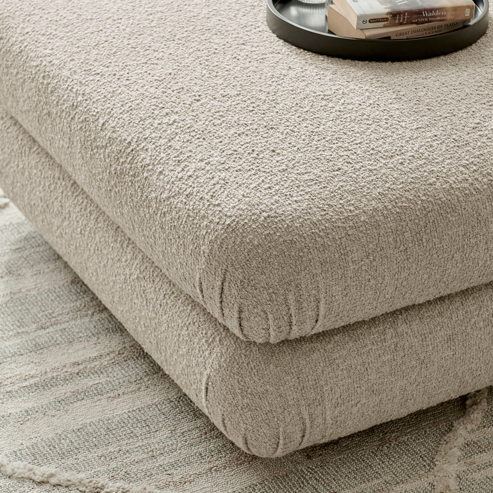 Jubilee Upholstered Ottoman view 7
