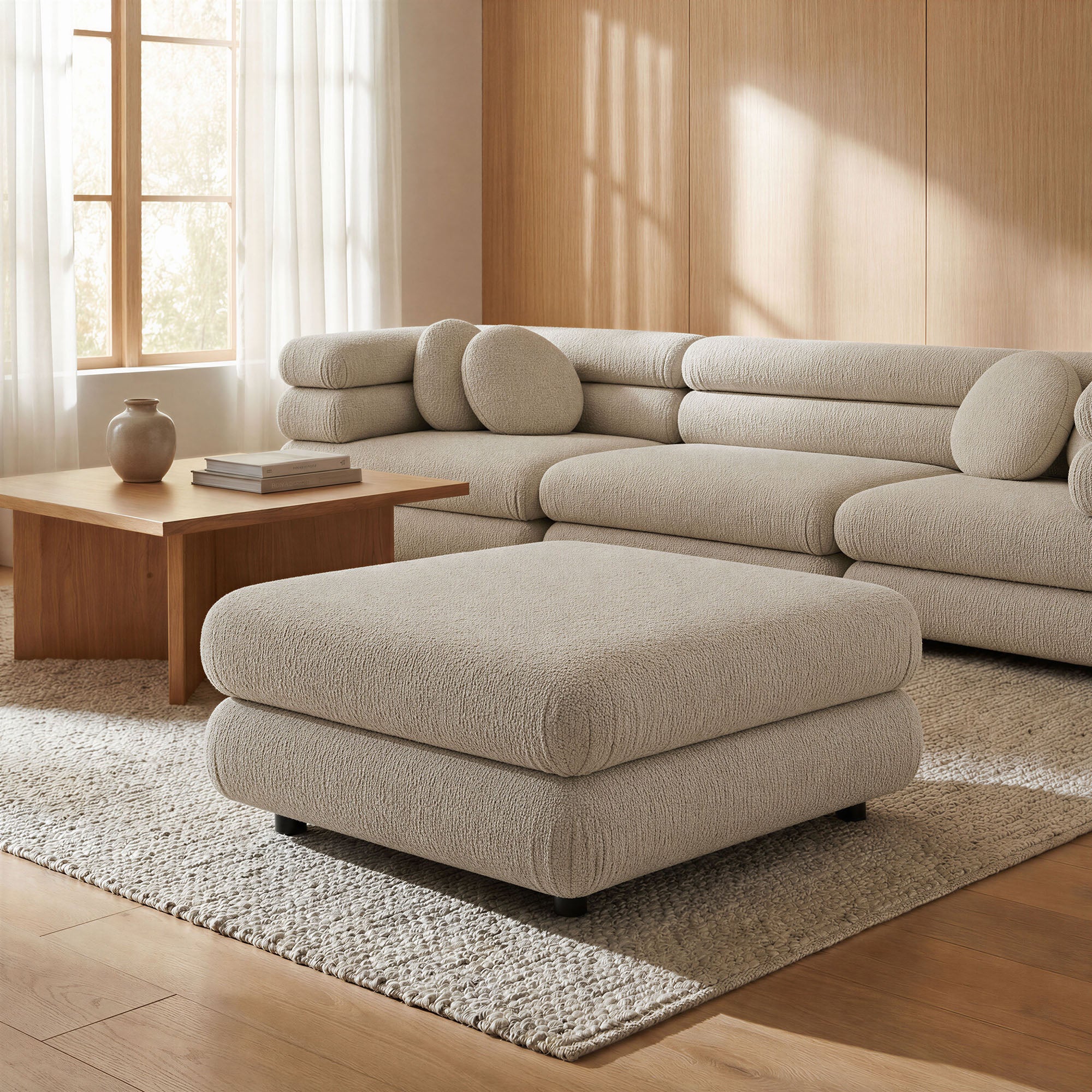 Jubilee Upholstered Ottoman view 5