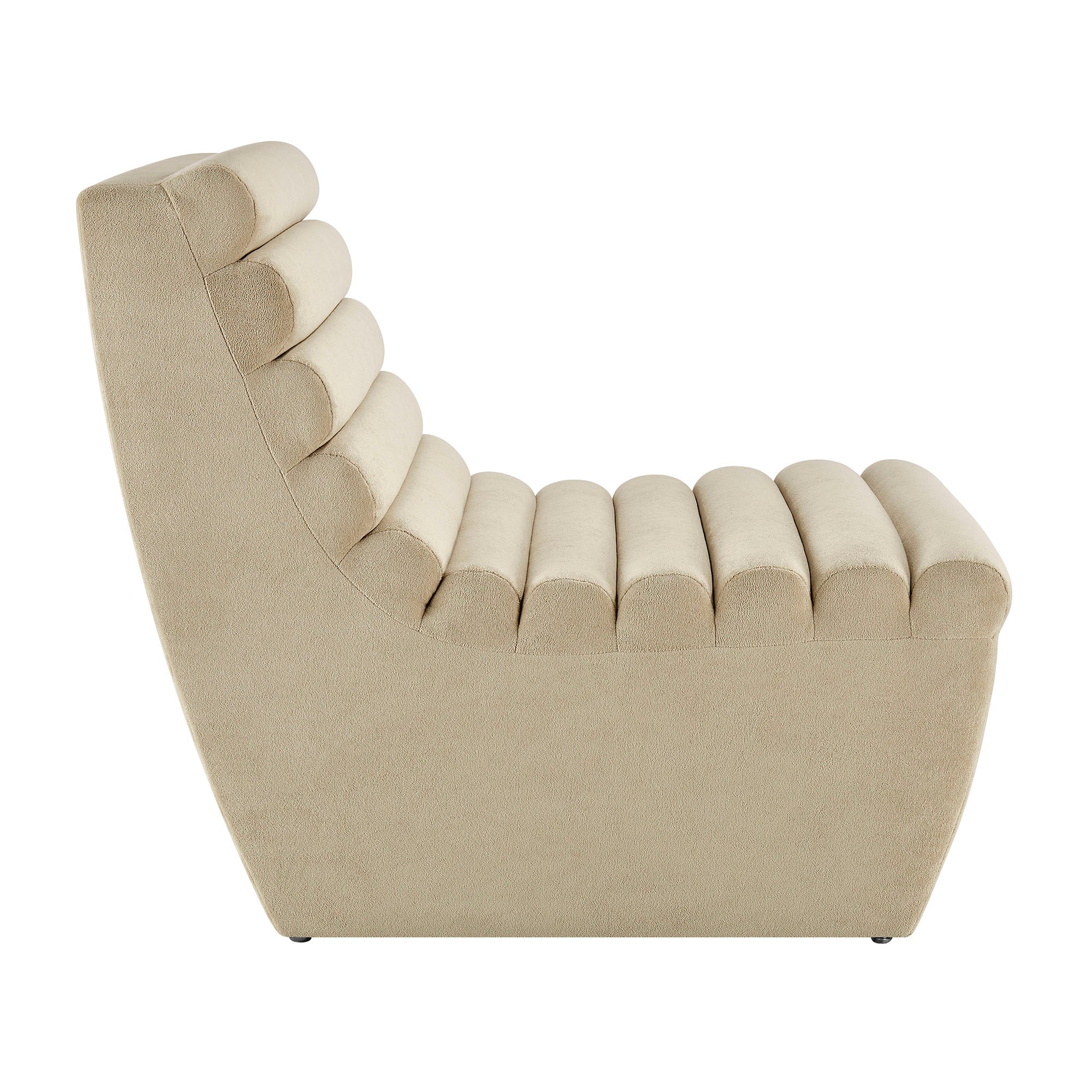 Corbin Performance Fleece Armless Accent Chair view 6