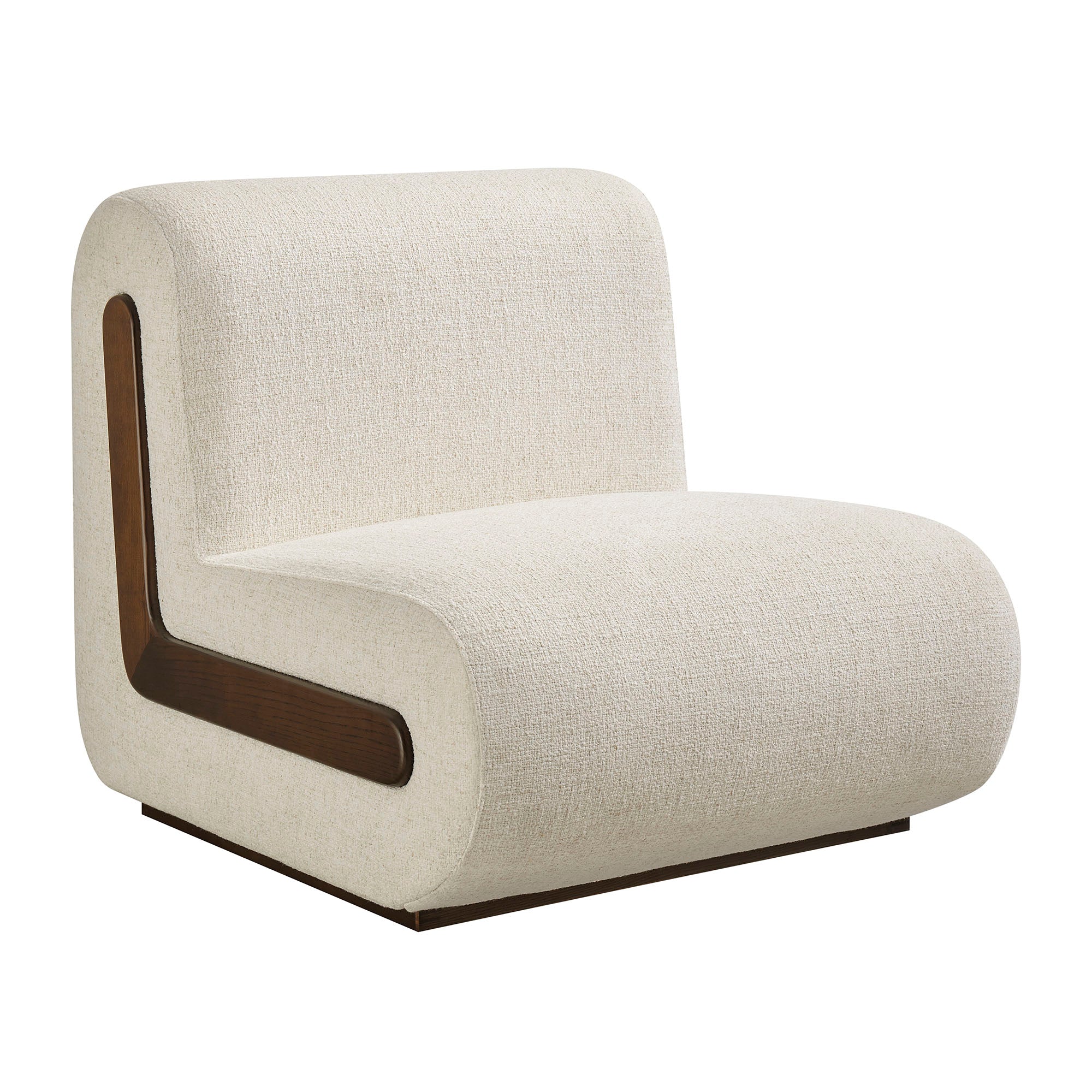 Denby Linen Blend Accent Chair view 1