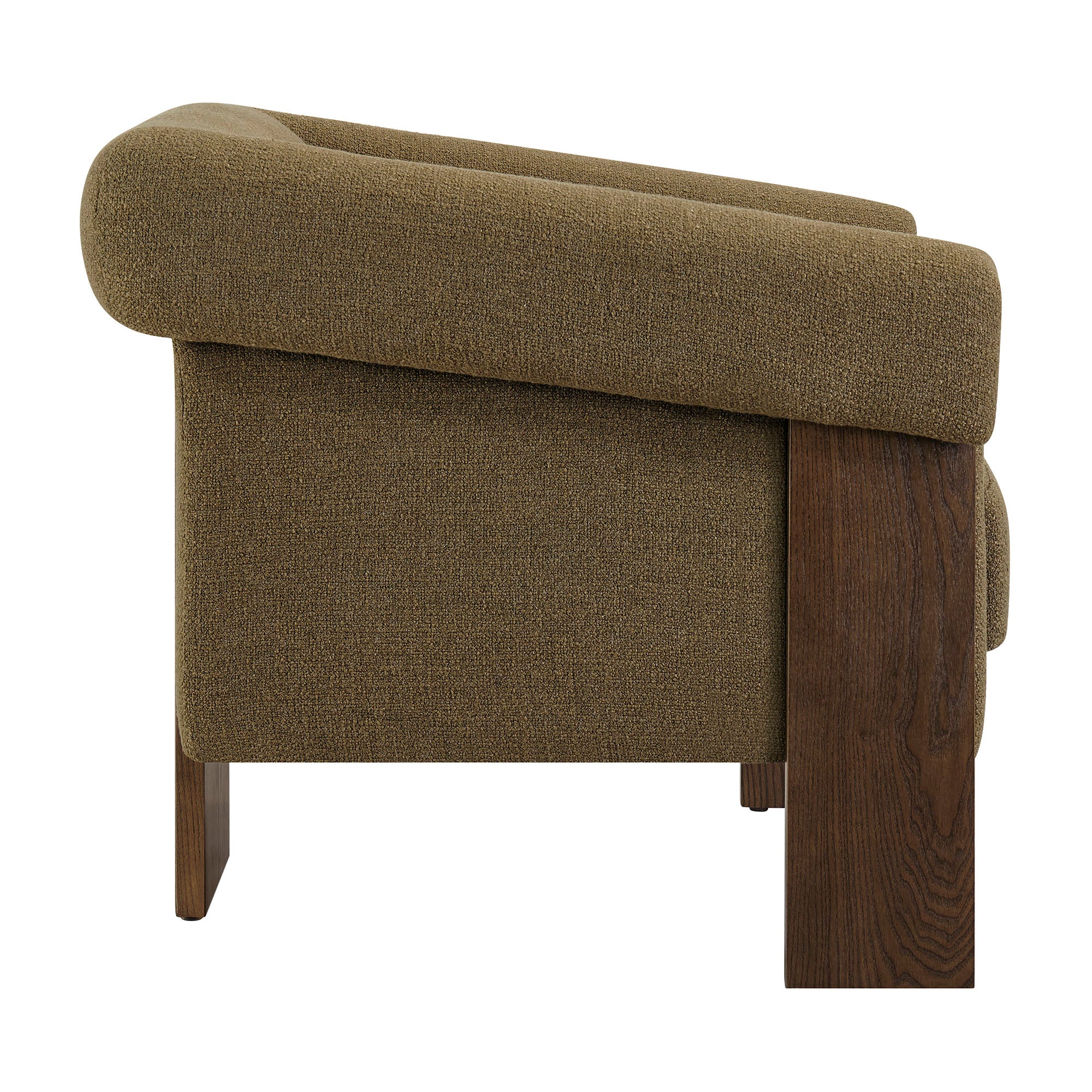 Halbrook Linen Blend Tripod Accent Chair view 6