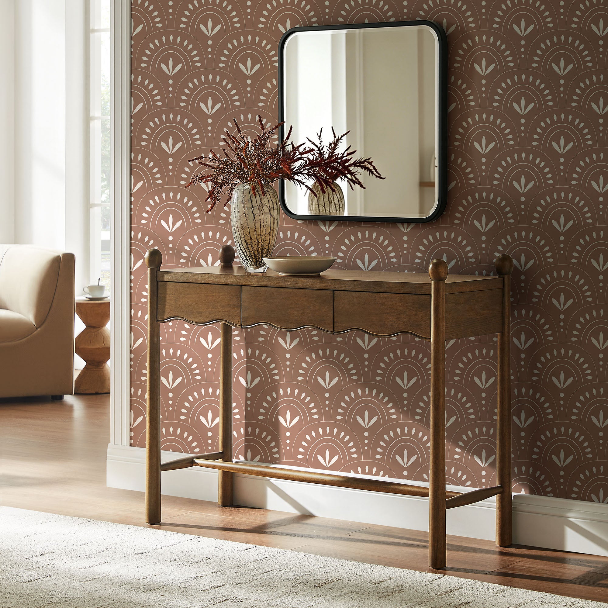 Darcy 44 Inch Wood Console Table view 2