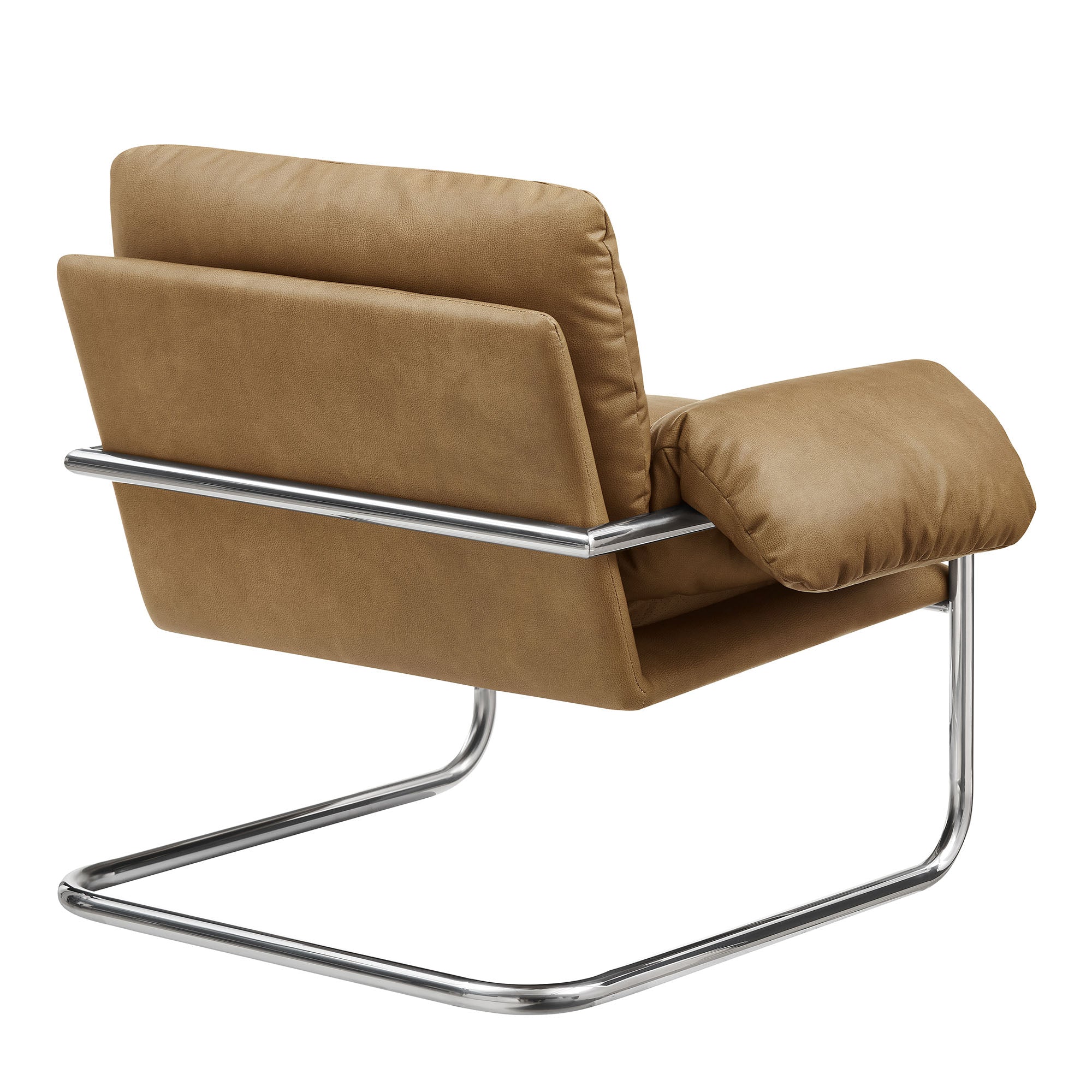 Ansel Vegan Leather Accent Chair view 7