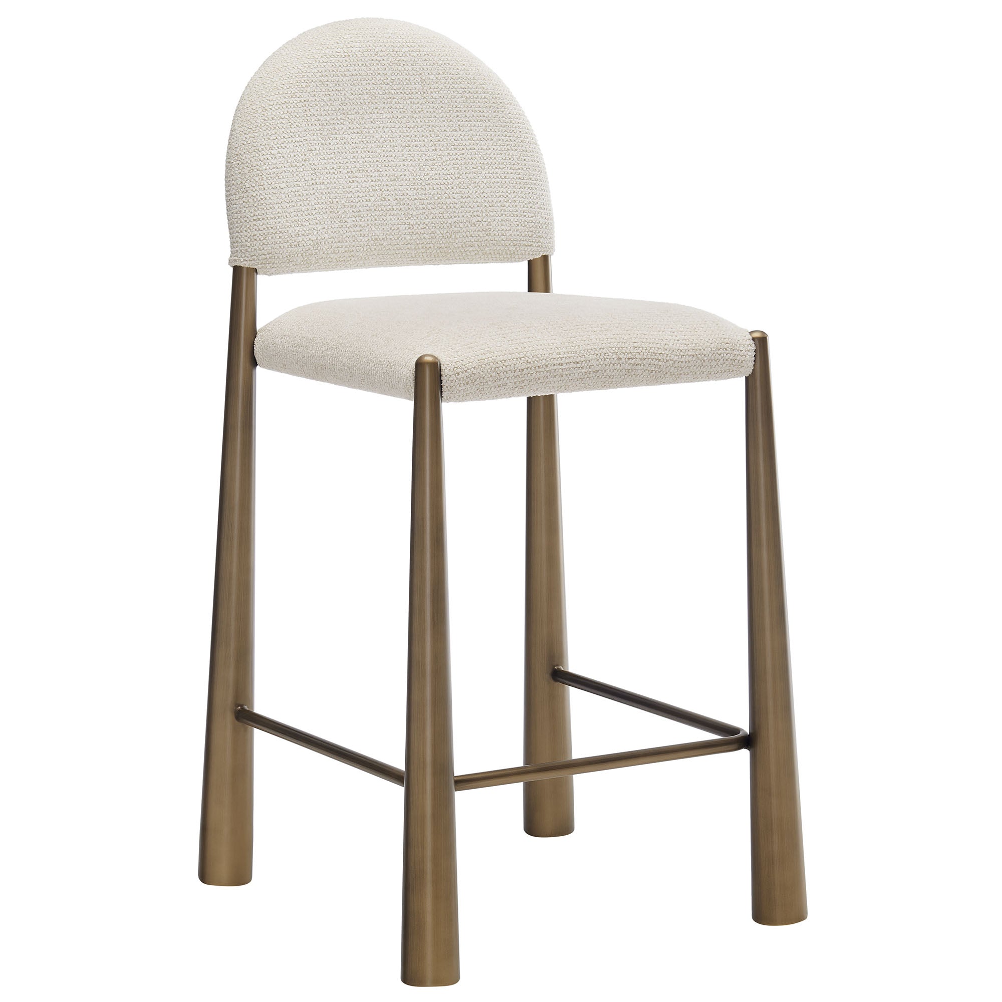 Hayley Upholstered Fabric Counter Stools Set of 2 - Image 7
