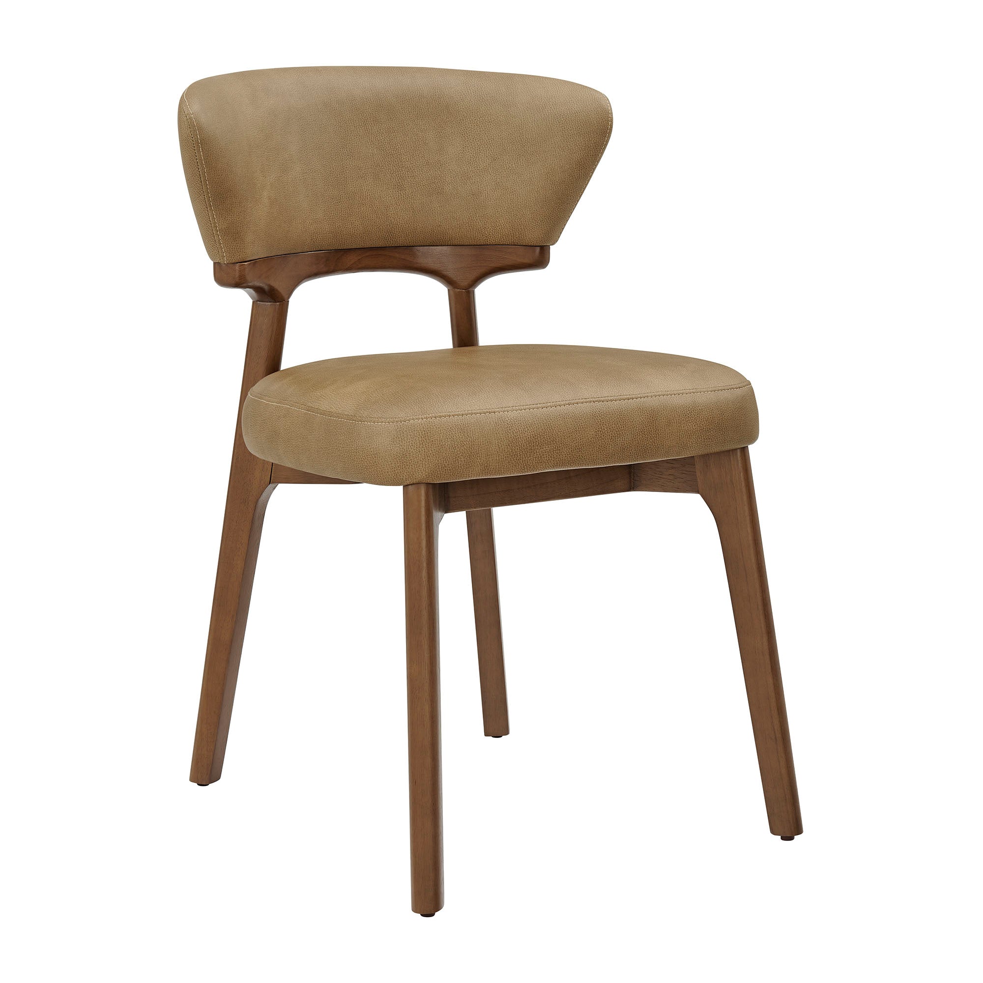 Daphne Vegan Leather Dining Chairs Set of 2 - Image 6
